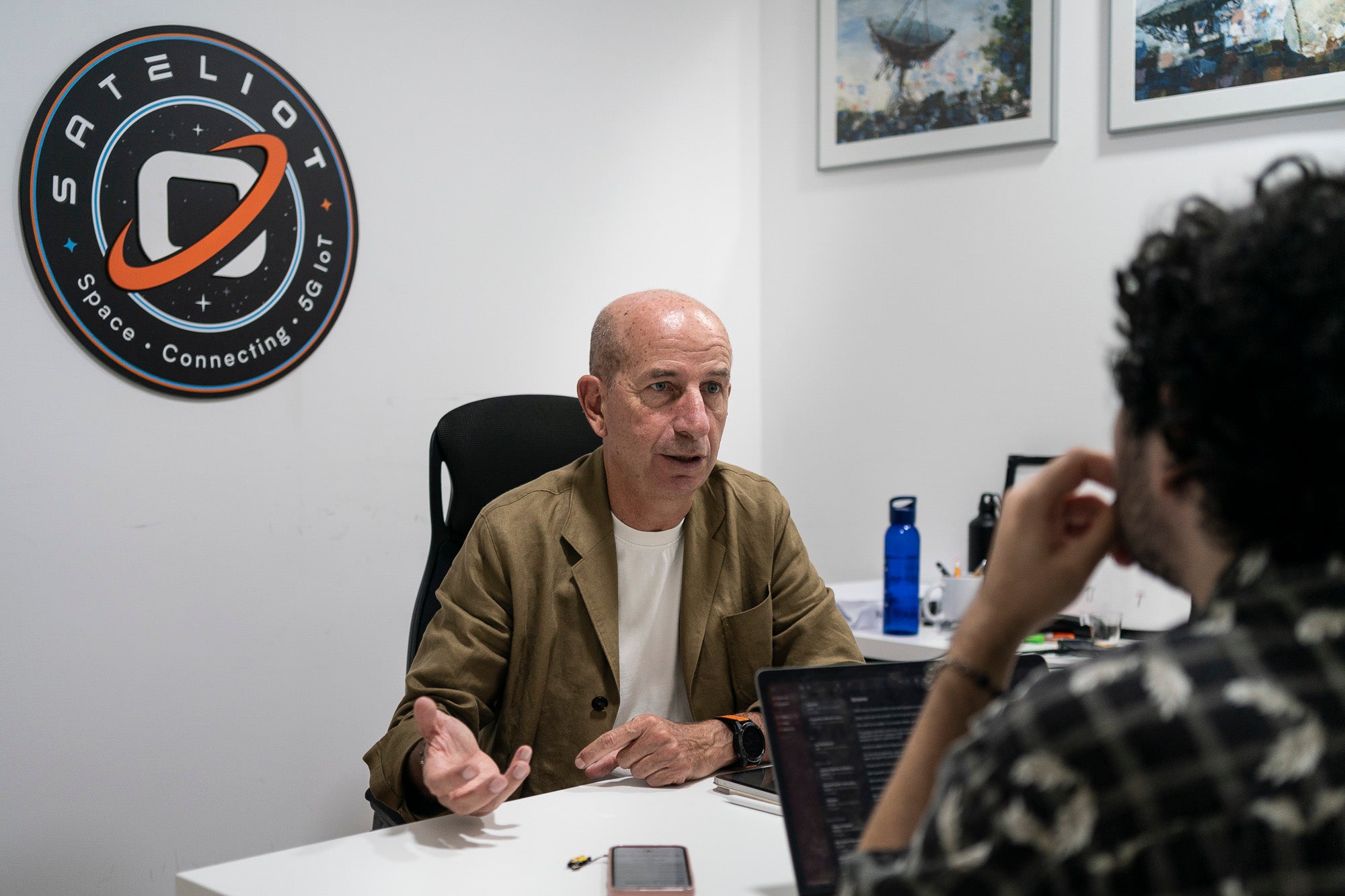 El CEO i fundador de Sateliot, Jaume Sanpera / Mireia Comas