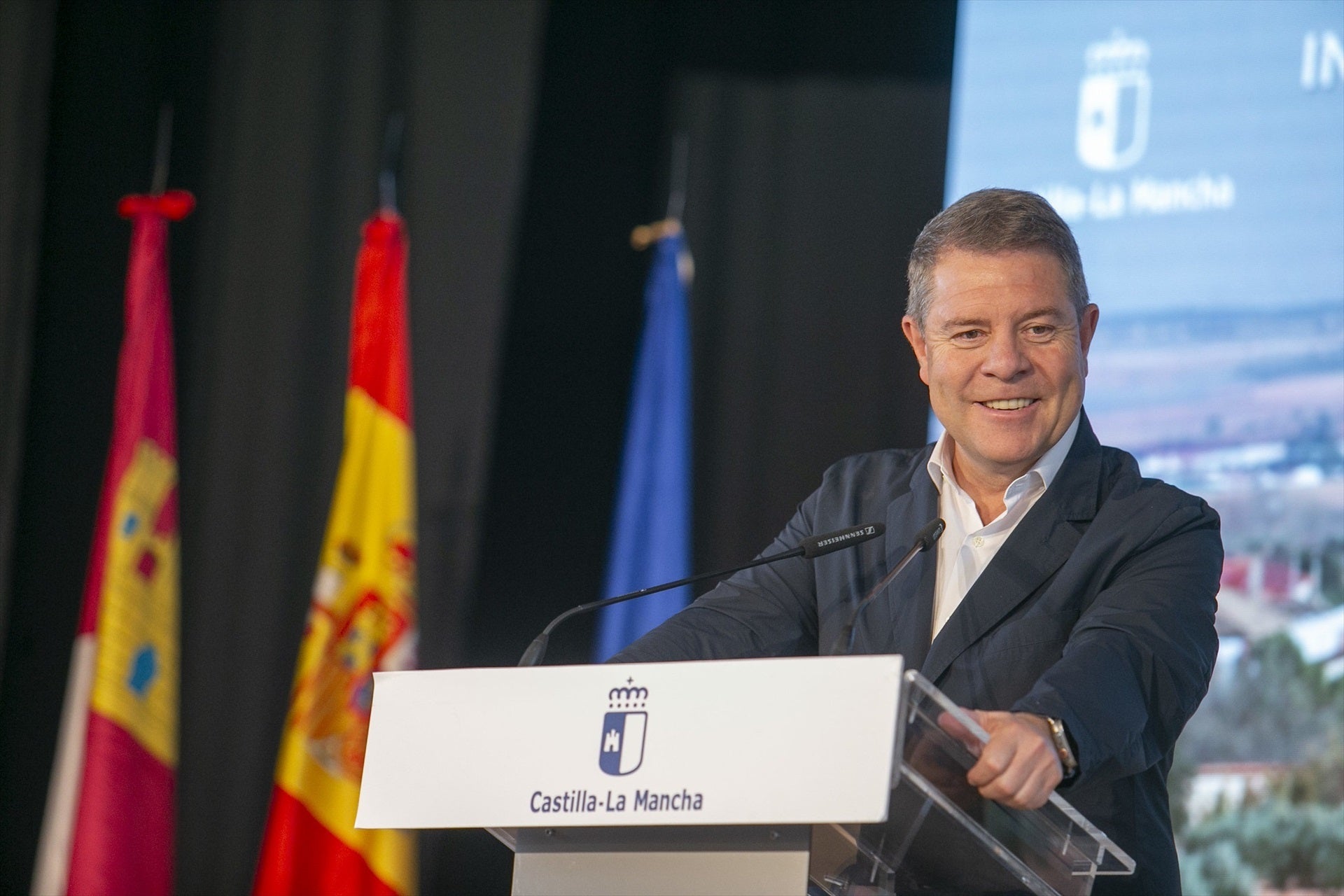 El president de Castella-La Manxa, Emiliano Garcia-Page / EP