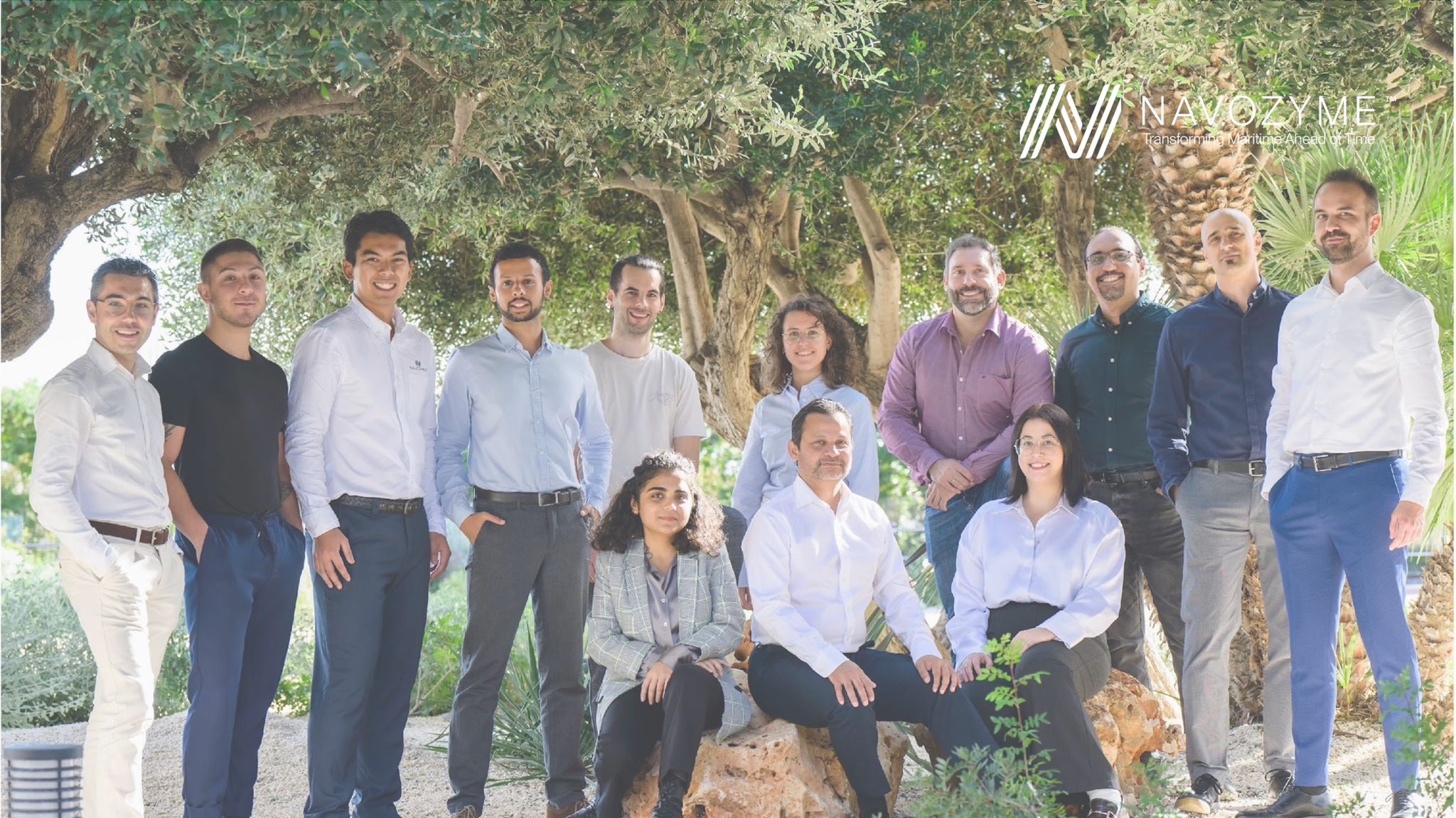 Imatge de tot l'equip de Navozyme / Navozyme