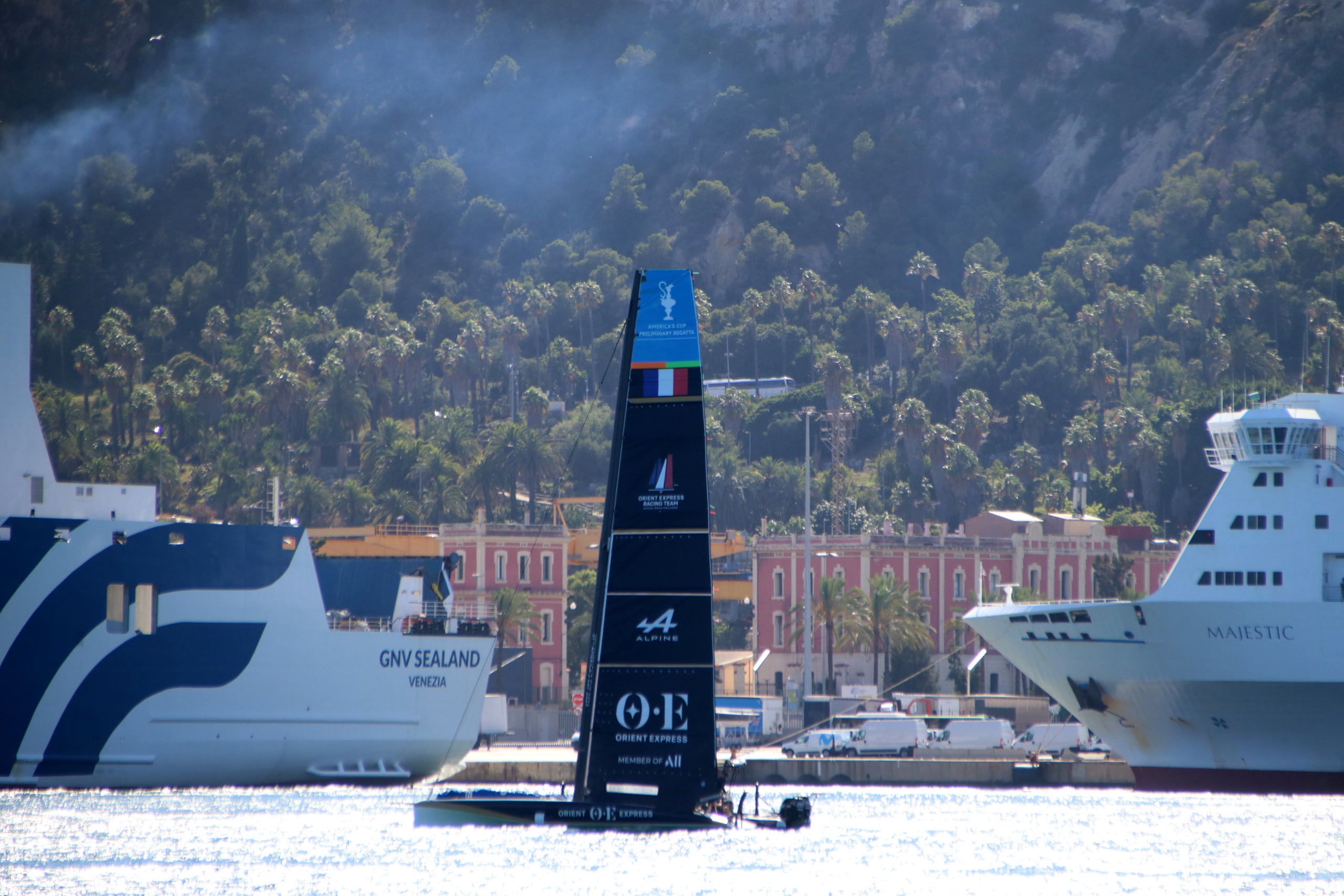 Un vaixell de la Copa Amèrica de Vela / ACN