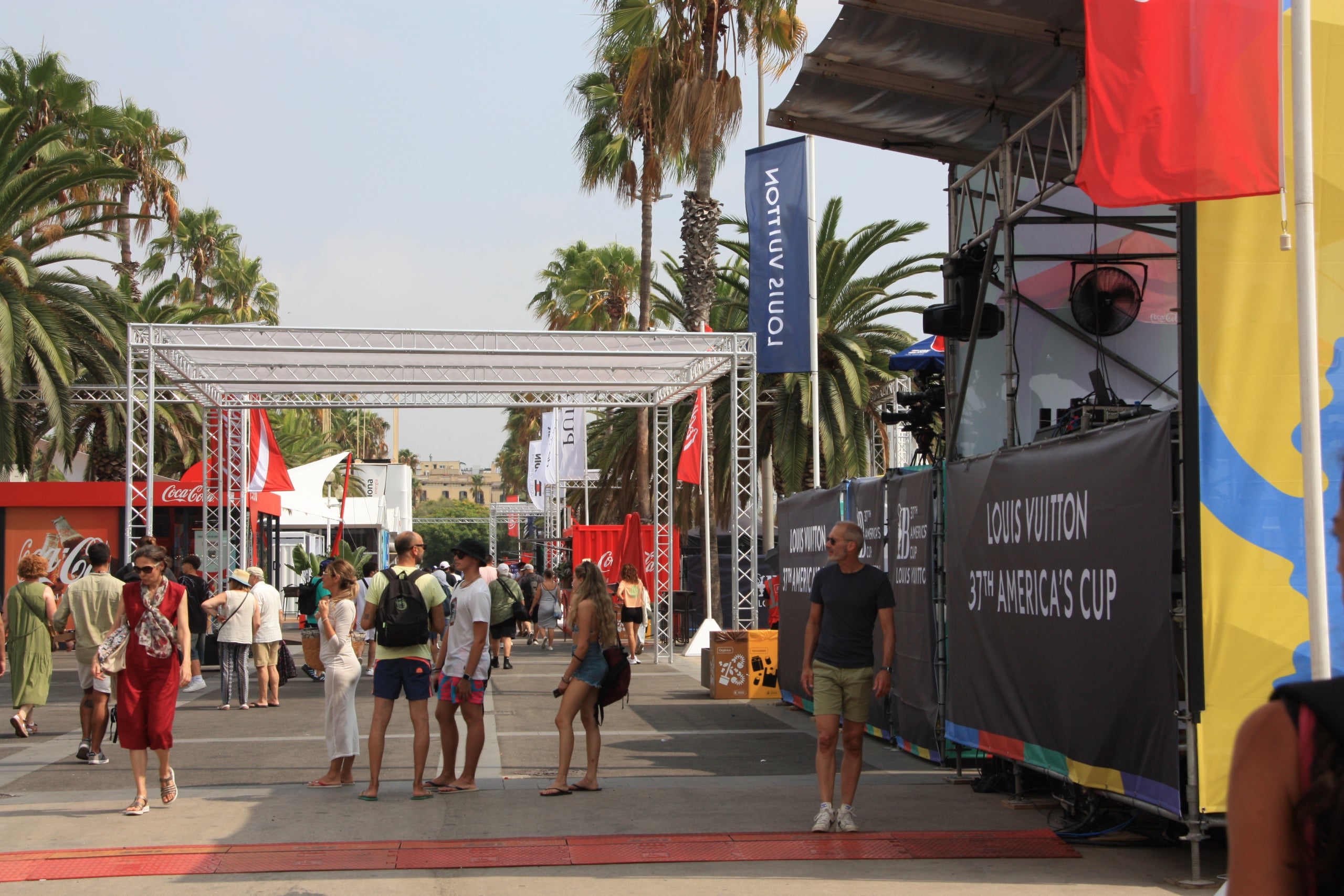 La 'Race Village' de la Copa Amèrica, al Port Vell / ACN