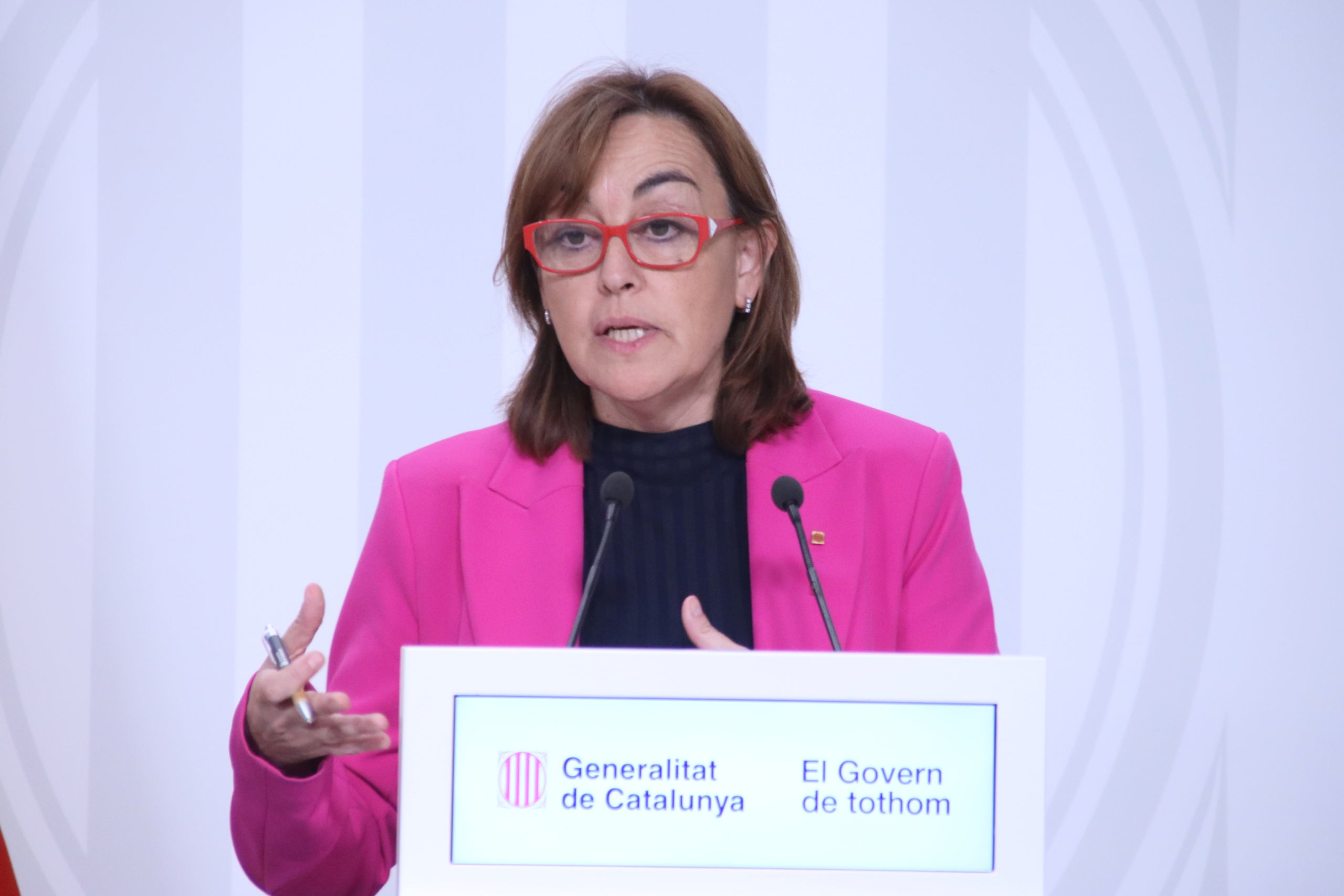 La consejera de Territorio y portavoz del Govern, Sílvia Paneque / ACN