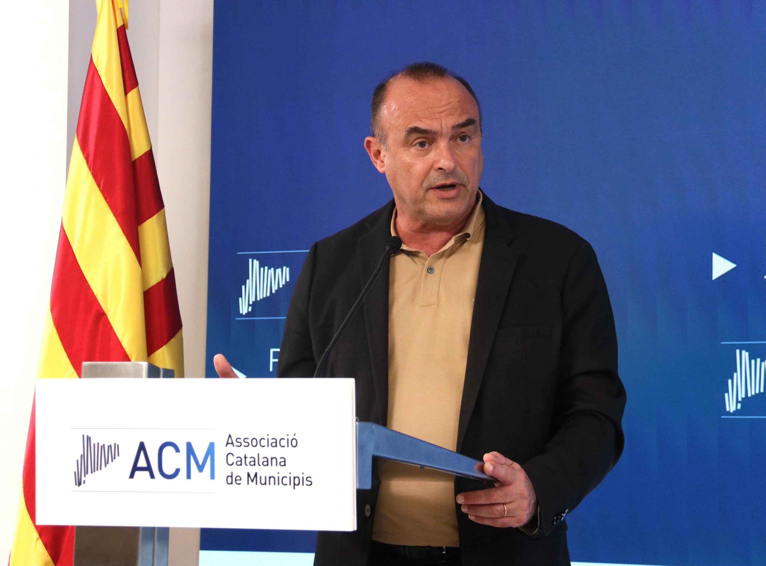 El vicepresidente de la Asociación Catalana de Municipios, Jaume Oliveres / ACN