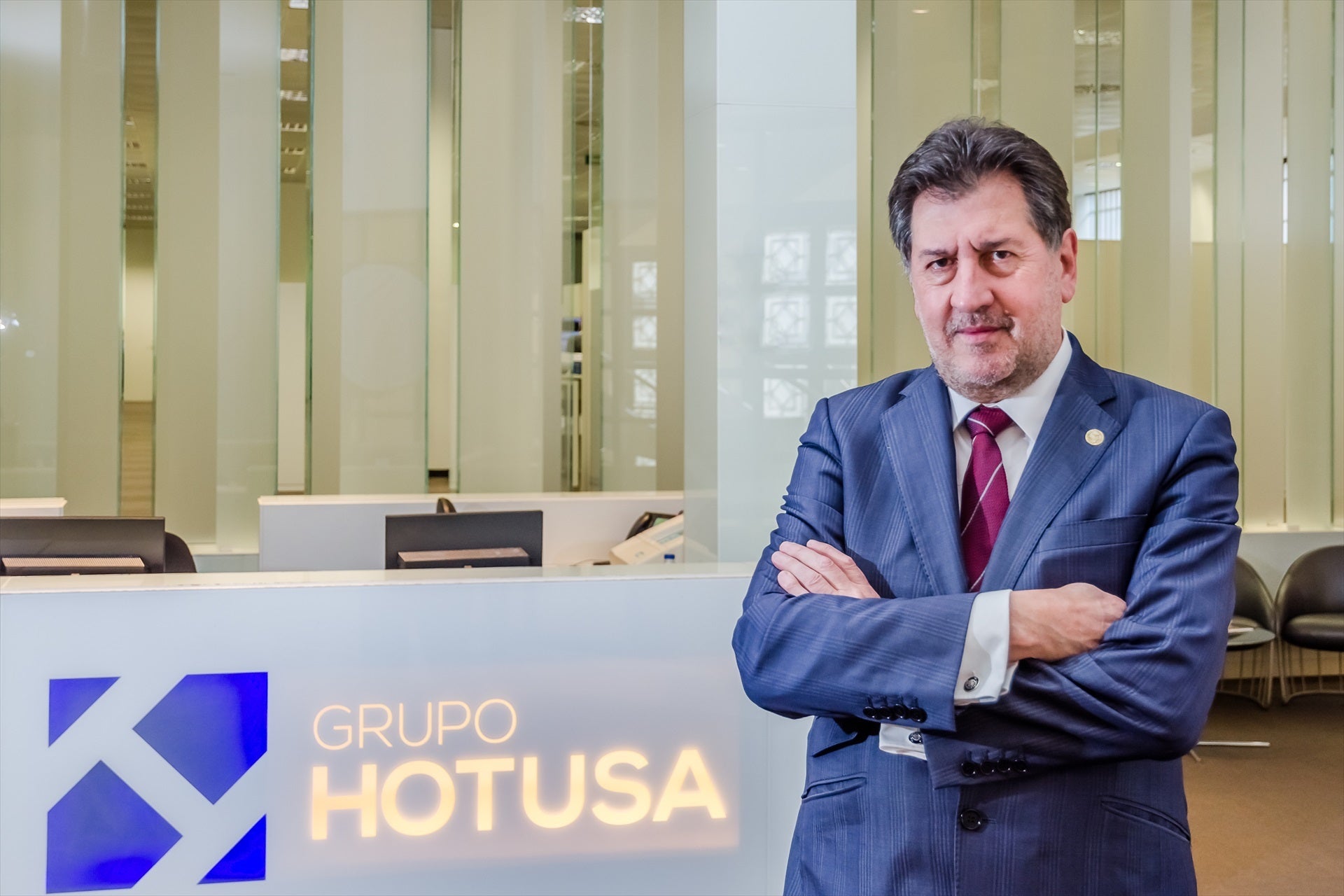 El presidente del grupo Hotusa, Amancio López / EP