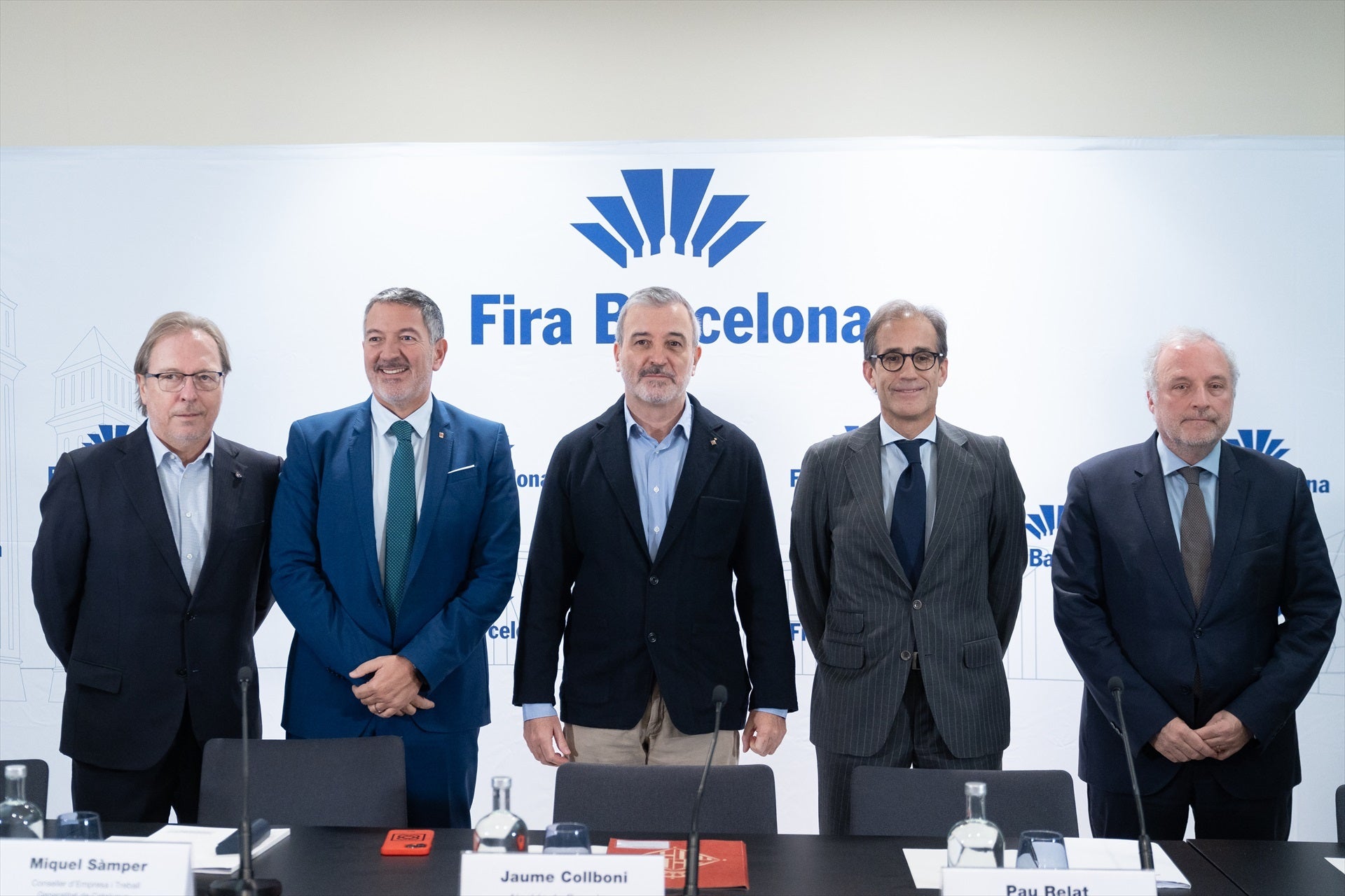Els membres del Consell General de Fira de Barcelona / EP - David Zorrakino