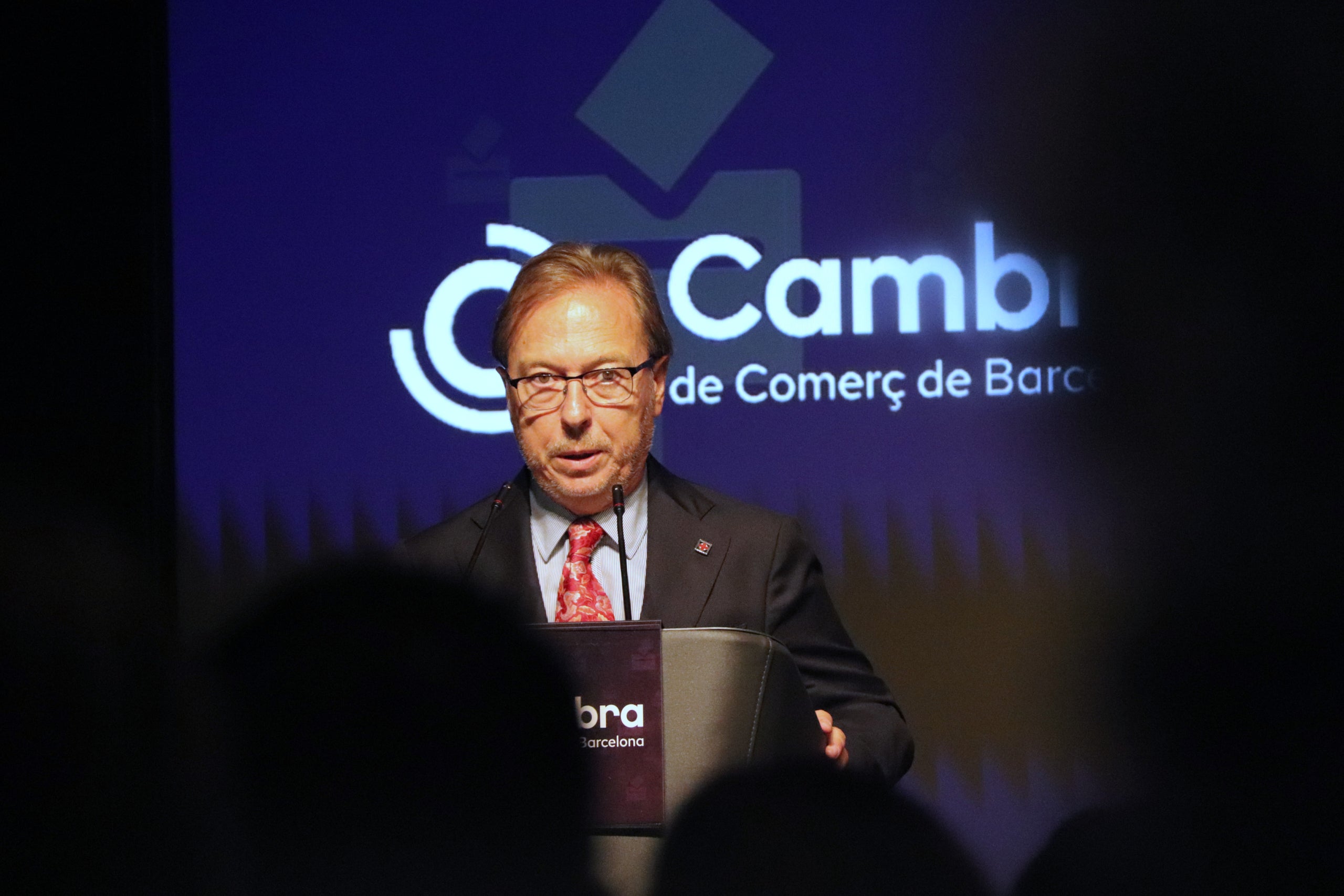L'empresari Josep Santacreu en la constitució del nou ple de la Cambra de Comerç de Barcelona
Autor: Miquel Vera