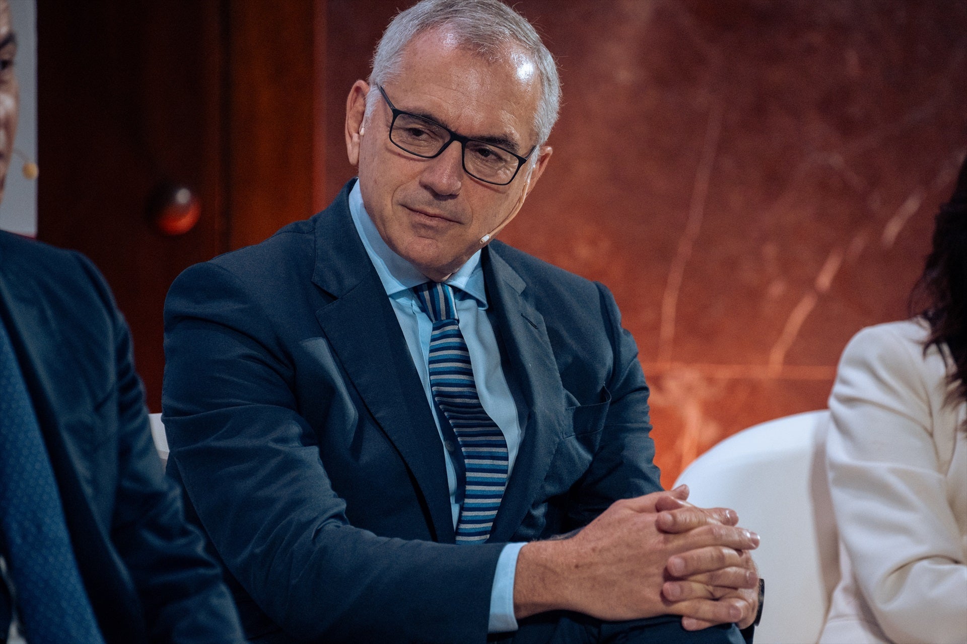 El president de Puig, Marc Puig, durant la celebració dels 35 anys de la CNMV / EP