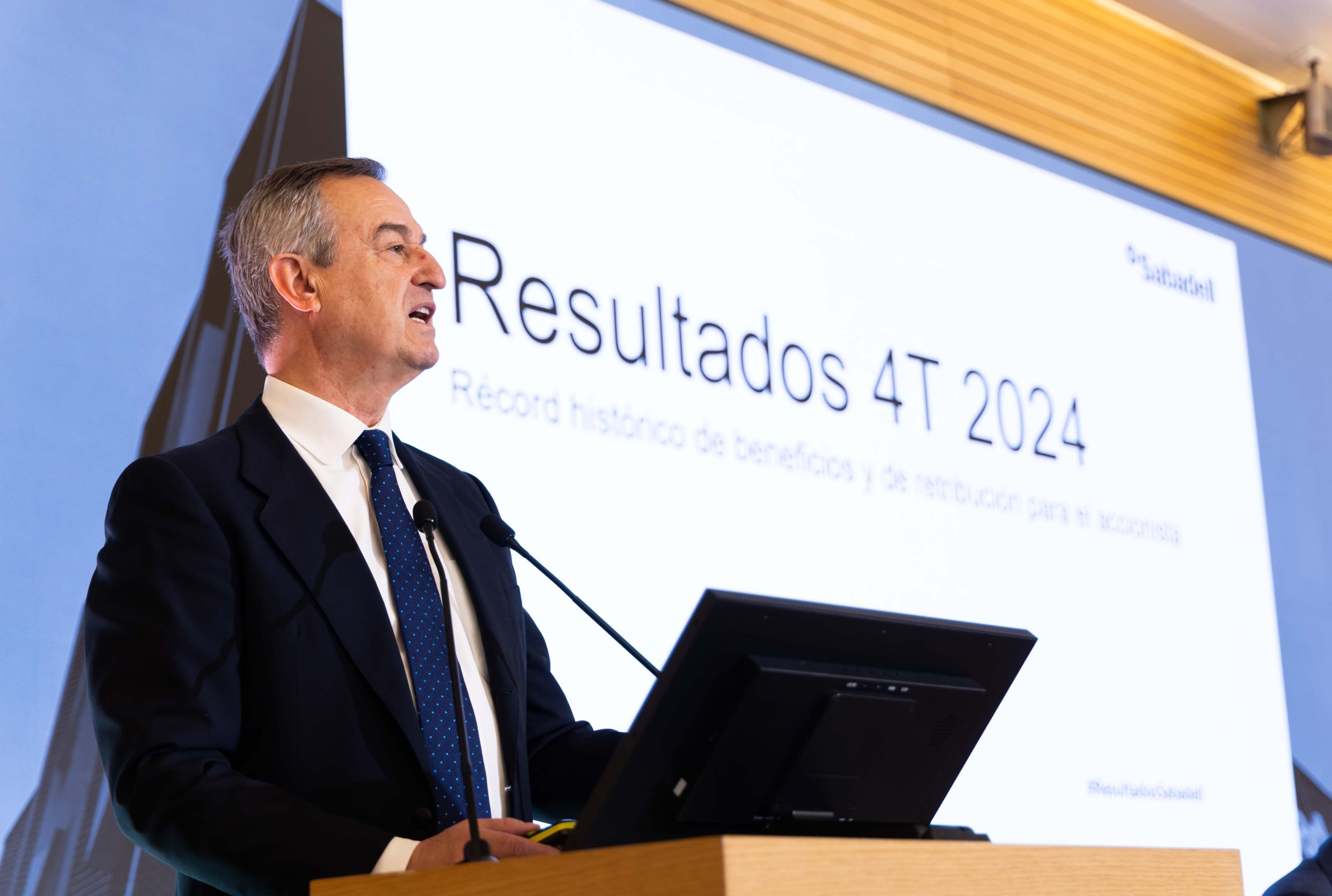 El CEO del Banc Sabadell, César González-Bueno / Banc Sabadell