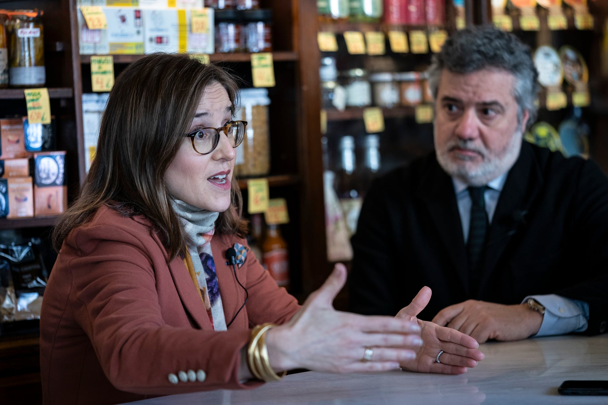 Kai i Sílvia Torrella, experts en Gestió de Fondos Independents i Rendible. Barcelona 27-03-2025 / Mireia Comas