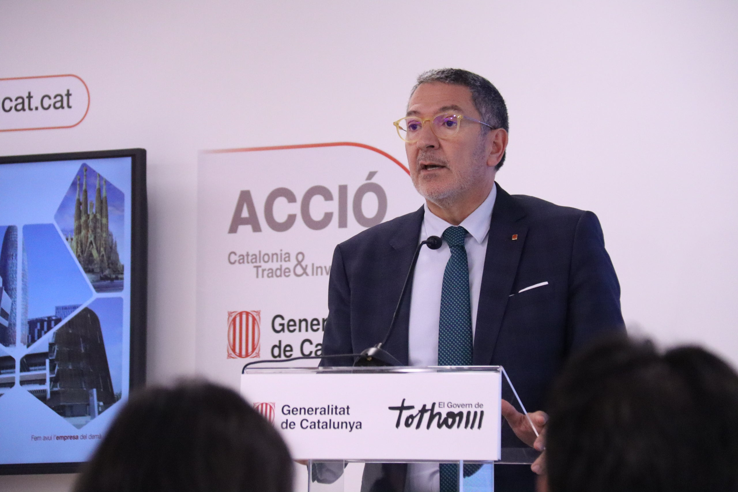 El conseller d'Empresa i Treball de la Generalitat, Miquel Sàmper / ACN