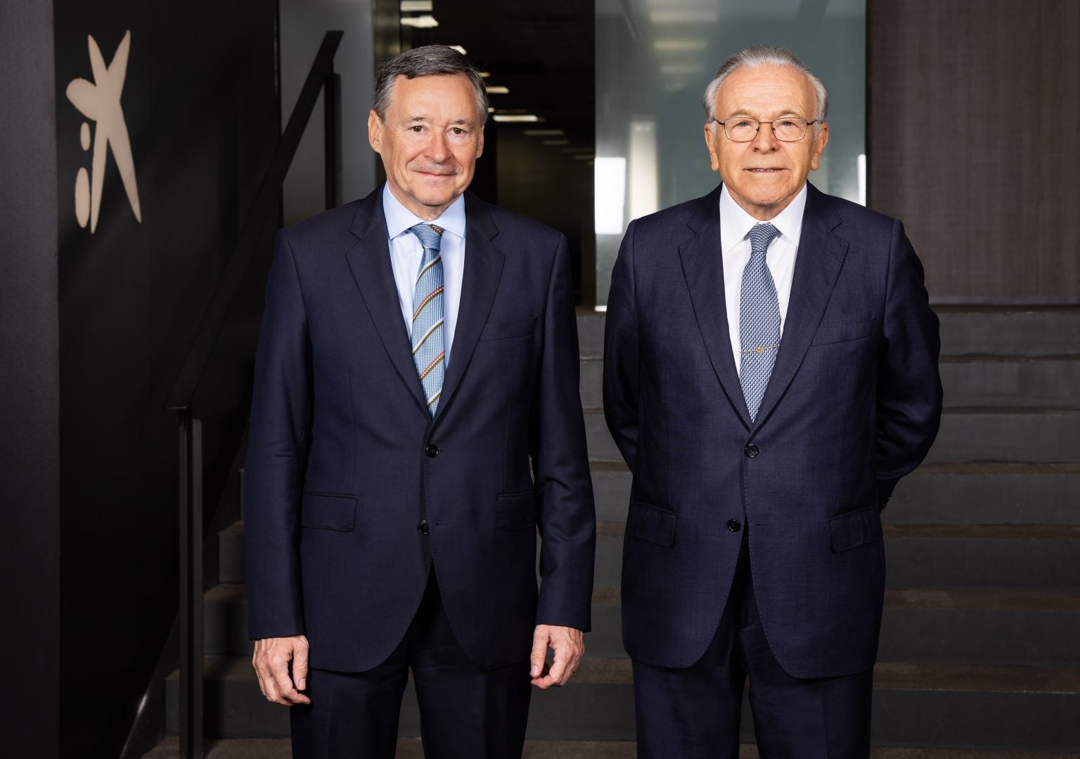 El CEO de Criteria, Àngel Simón, i el president de la fundació 'La Caixa', Isidre Fainé / CriteriaCaixa