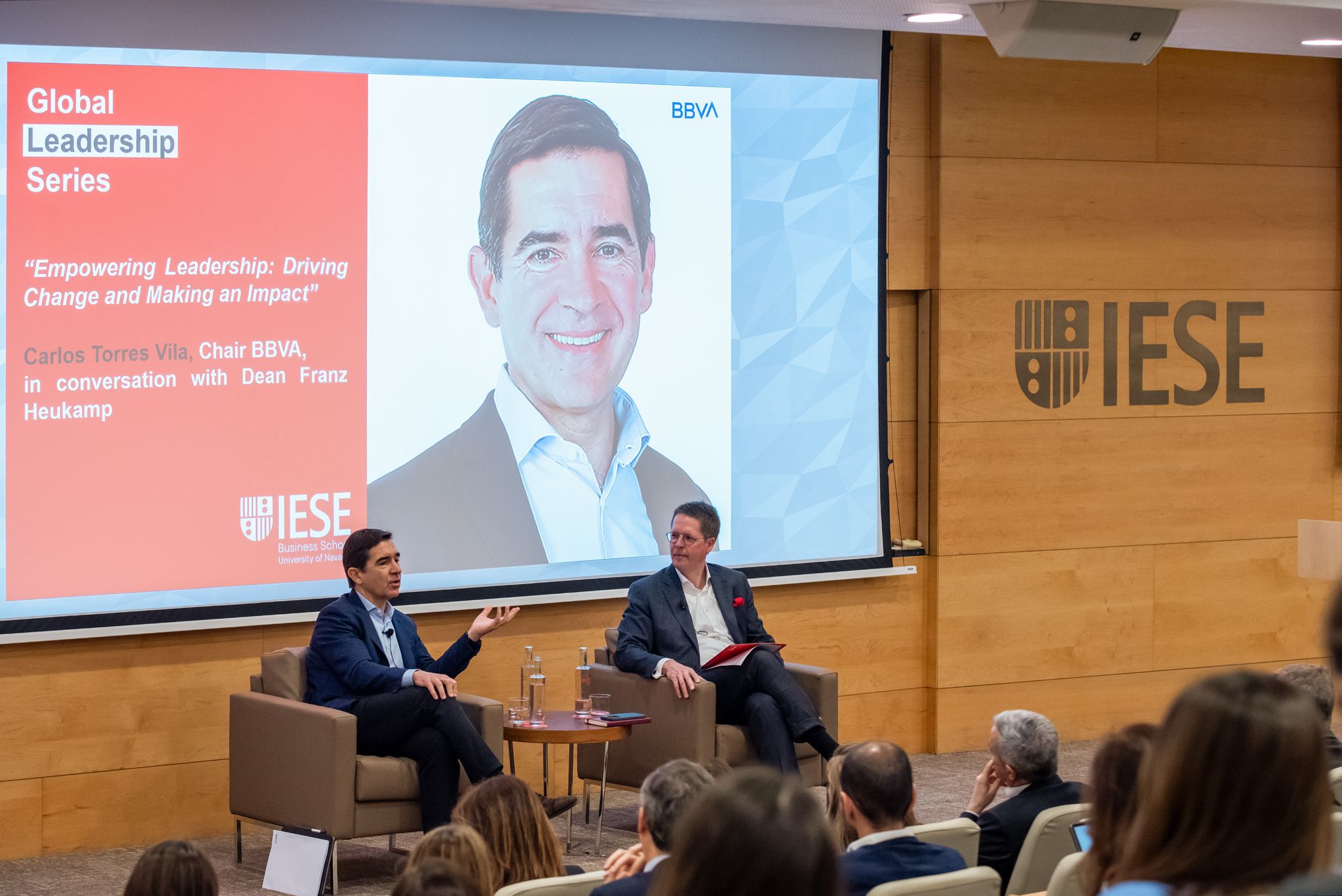 Carlos Torres Vila a l'IESE Business School de Barcelona / Cedida