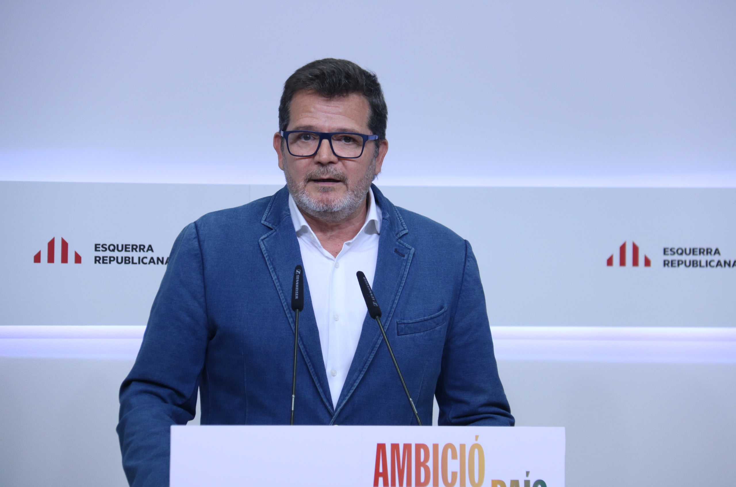 El vicesecretari general de Comunicació d'ERC, Isaac Albert / ACN