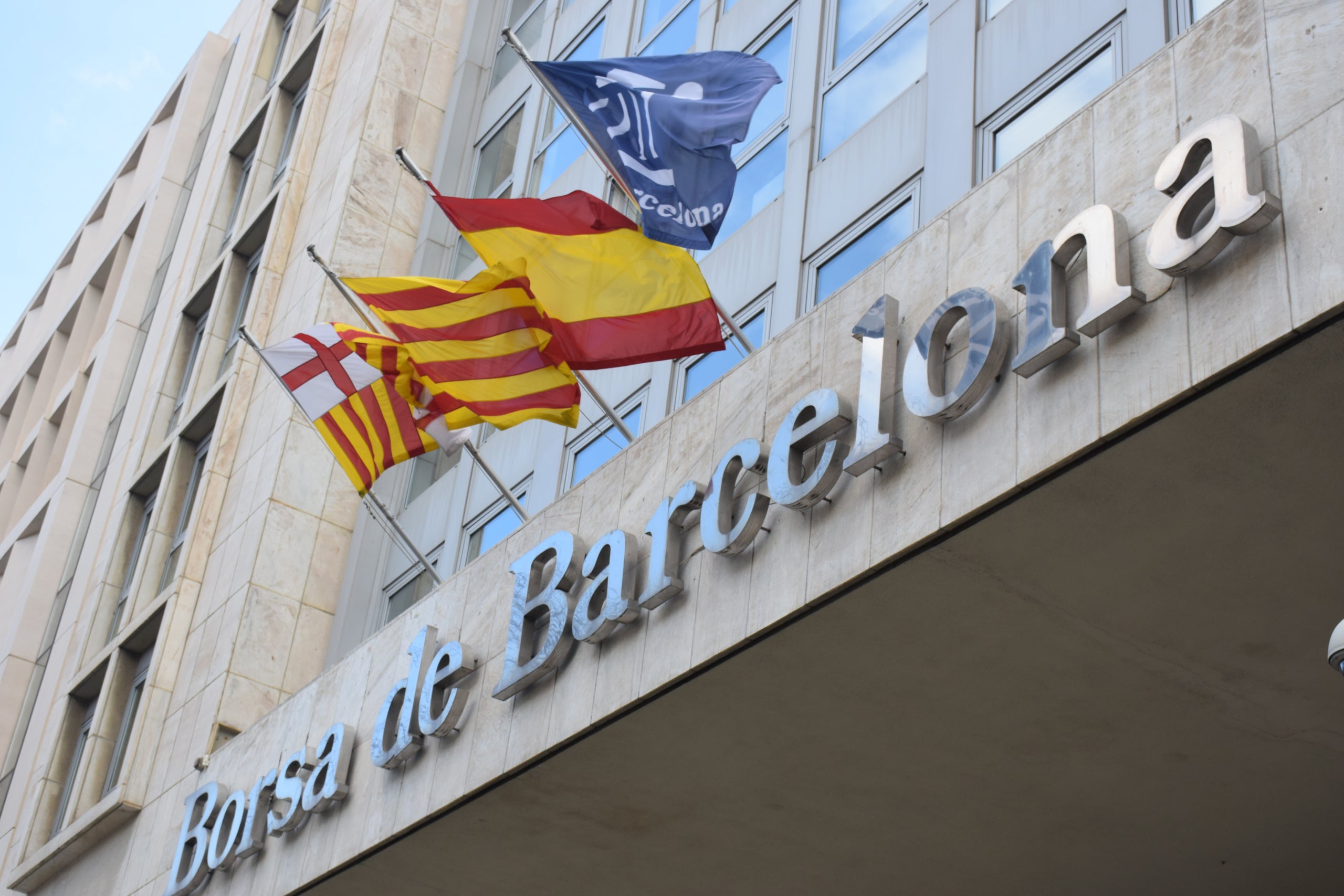 Façana de la seu de la borsa de Barcelona | Miquel Vera (ACN)