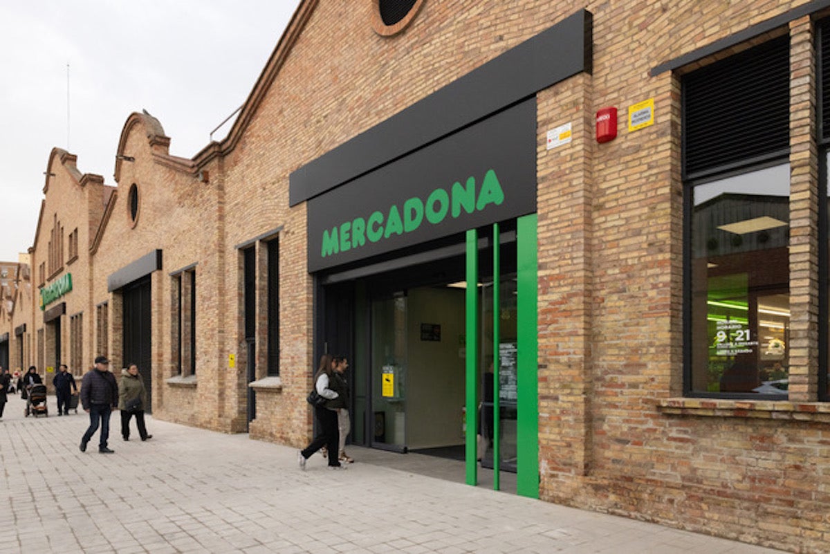 Exterior d'un supermercat de Mercadona ubicat a Lleida / Mercadona