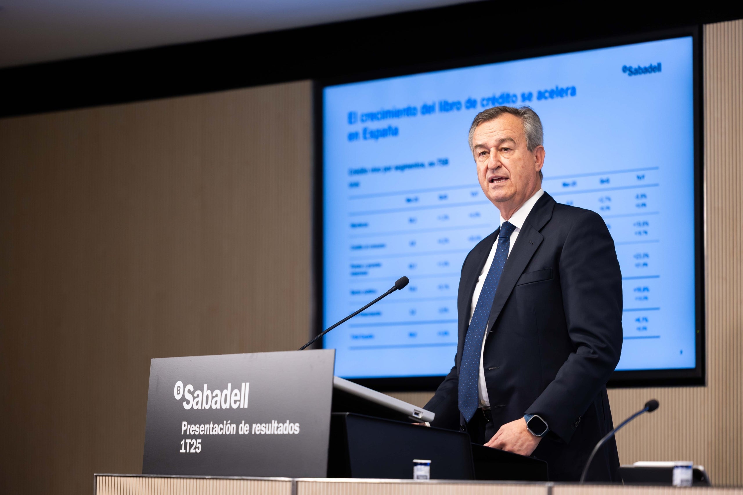 El conseller delegat del Banc Sabadell, César González-Bueno / Banc Sabadell