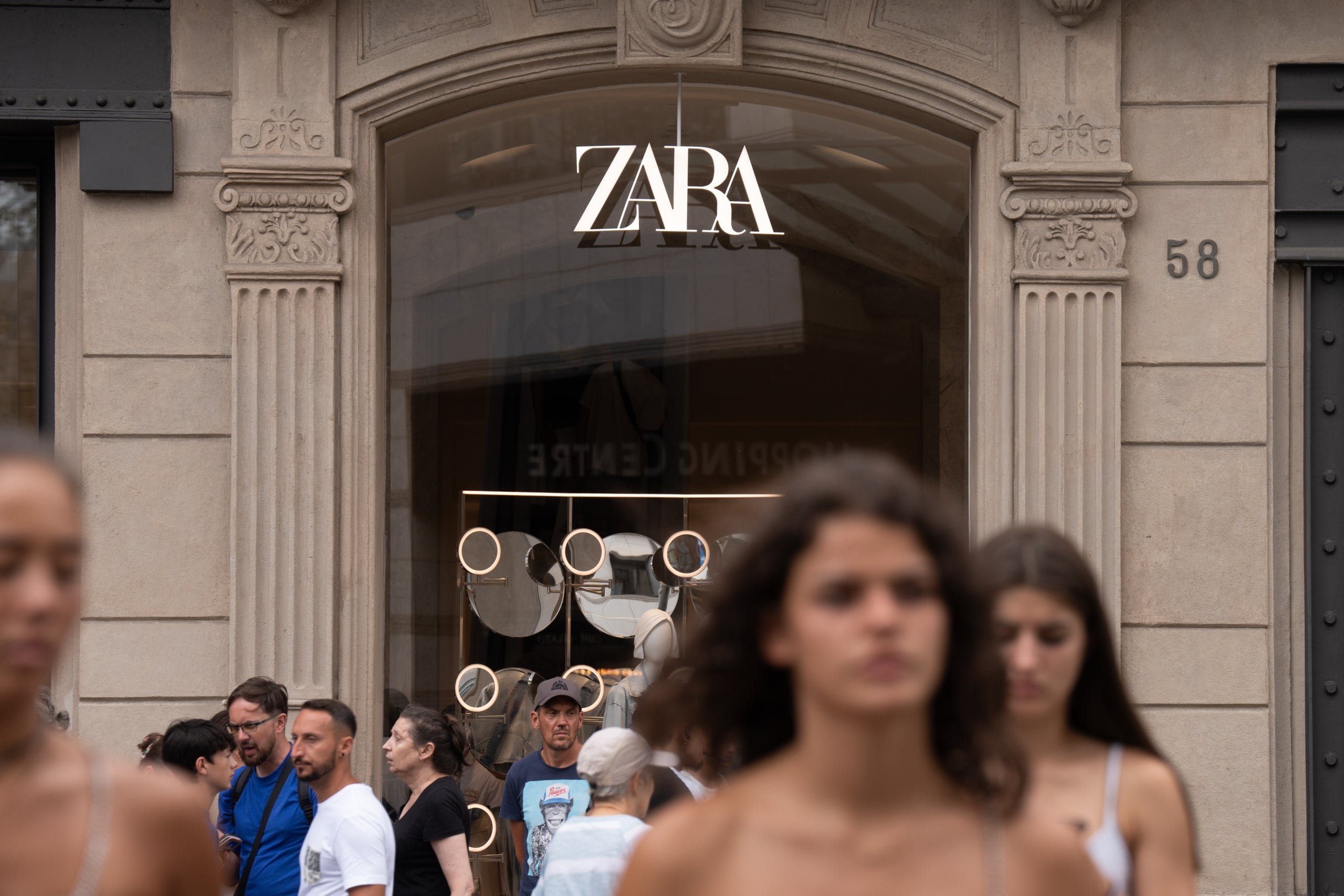 Imagen de archivo de una tienda de Zara / EuropaPress
