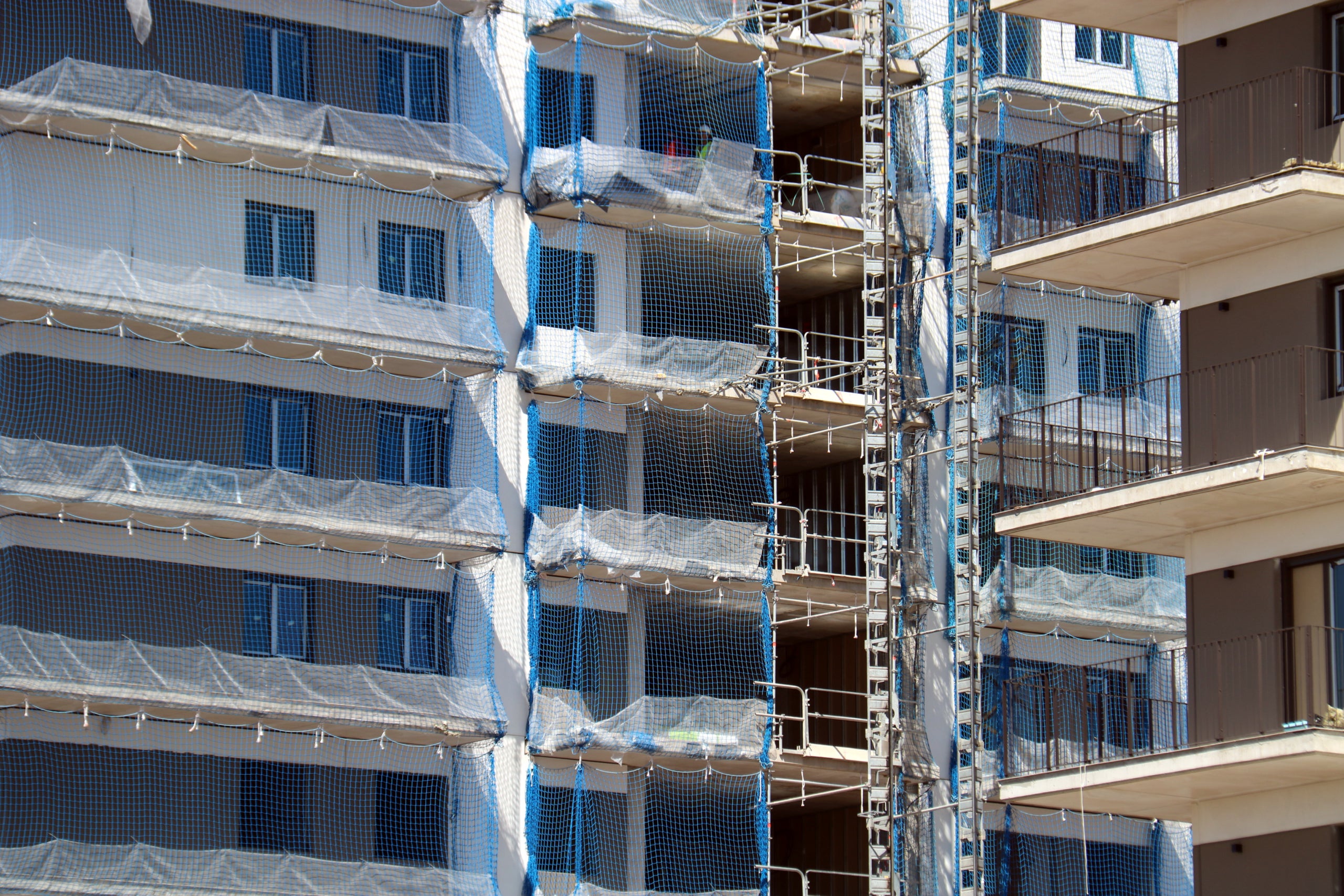 Imagen de archivo de un edificio en construcción / ACN