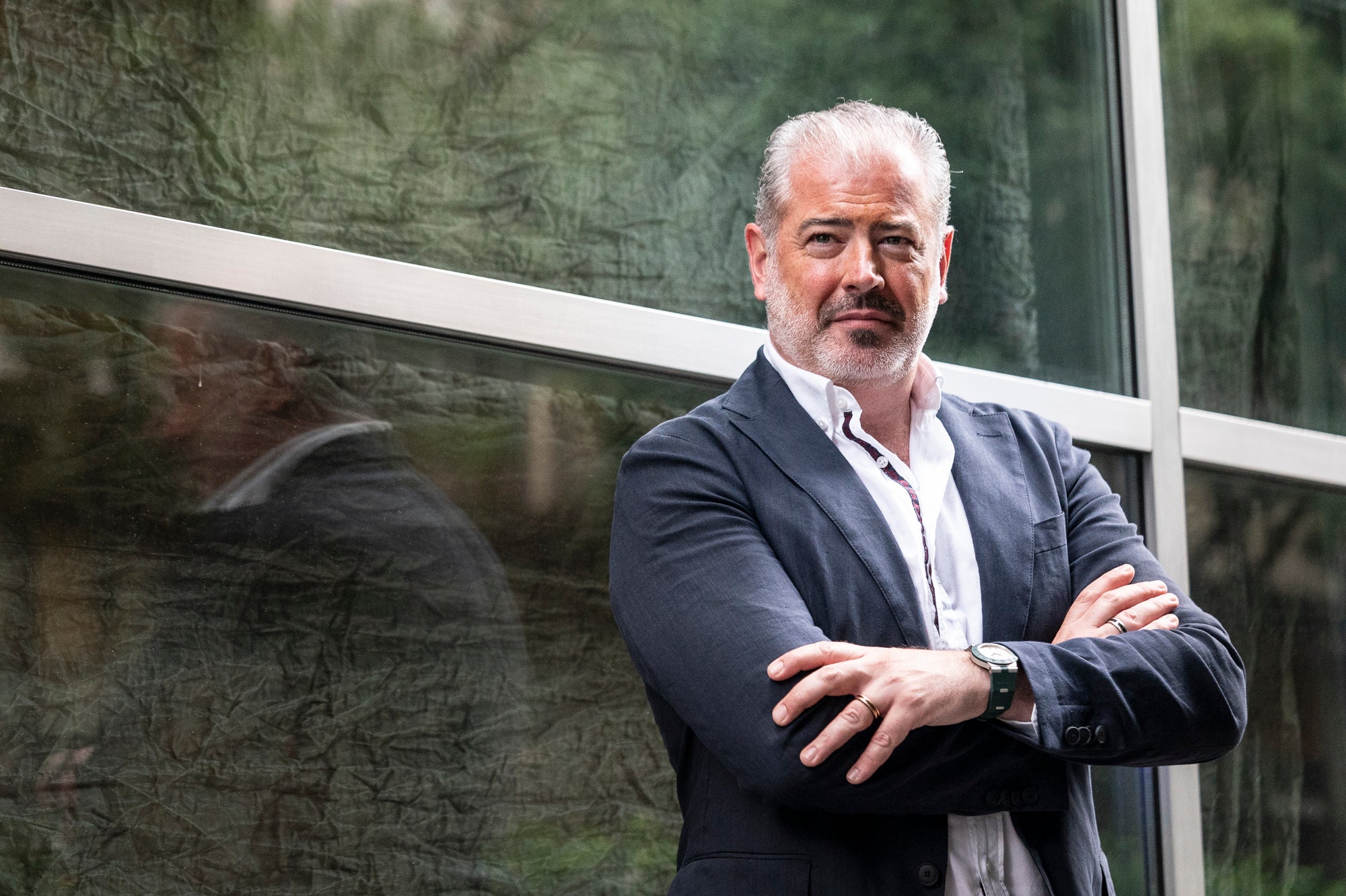 Vicenç Hernández Reche, economista, doctor en psicologia econòmica i CEO de Tecnotramit. Barcelona 24.07.2025 | Mireia Comas