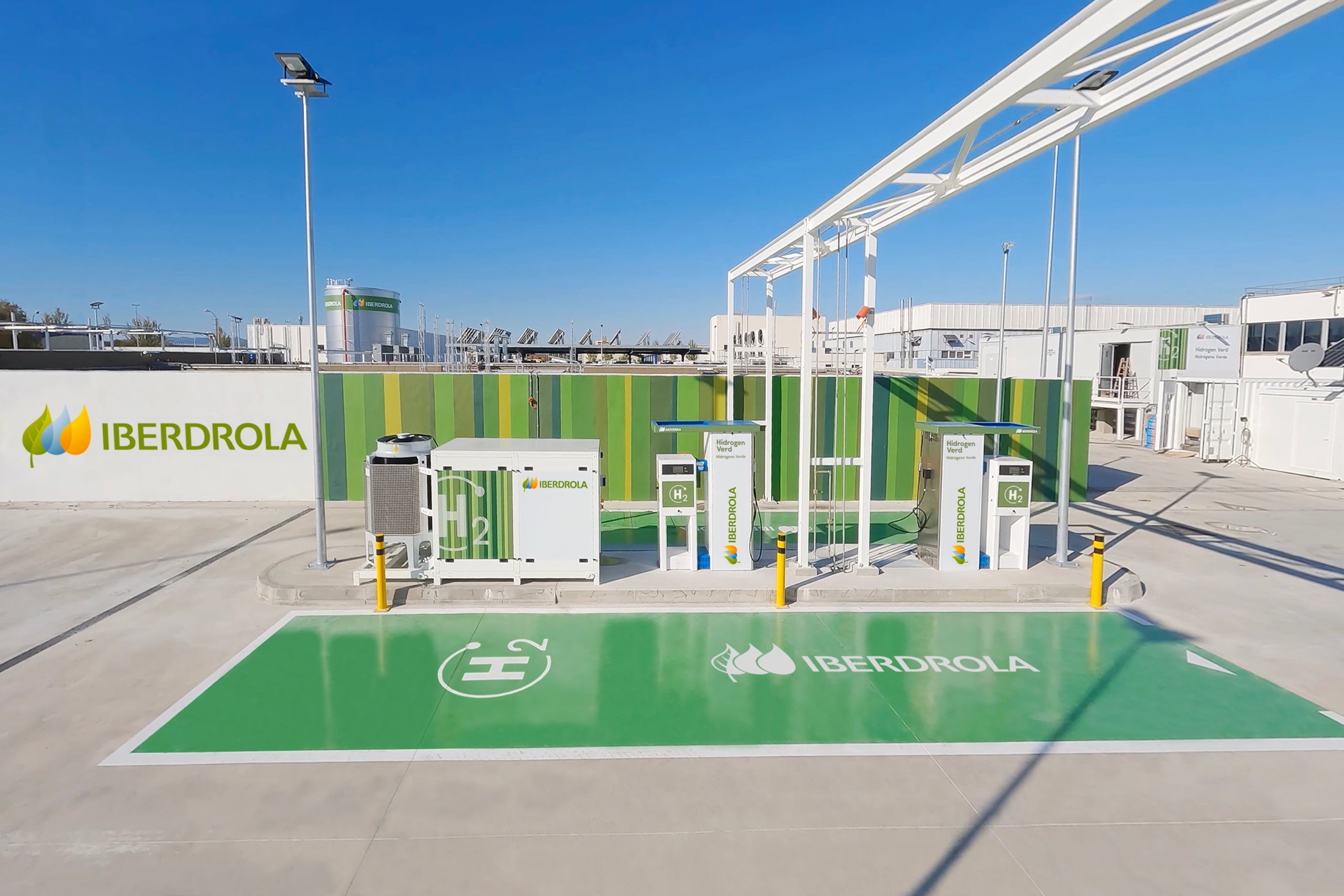 La planta d'hidrogen verd d'Iberdrola a la Zona Franca de Barcelona / CZFB