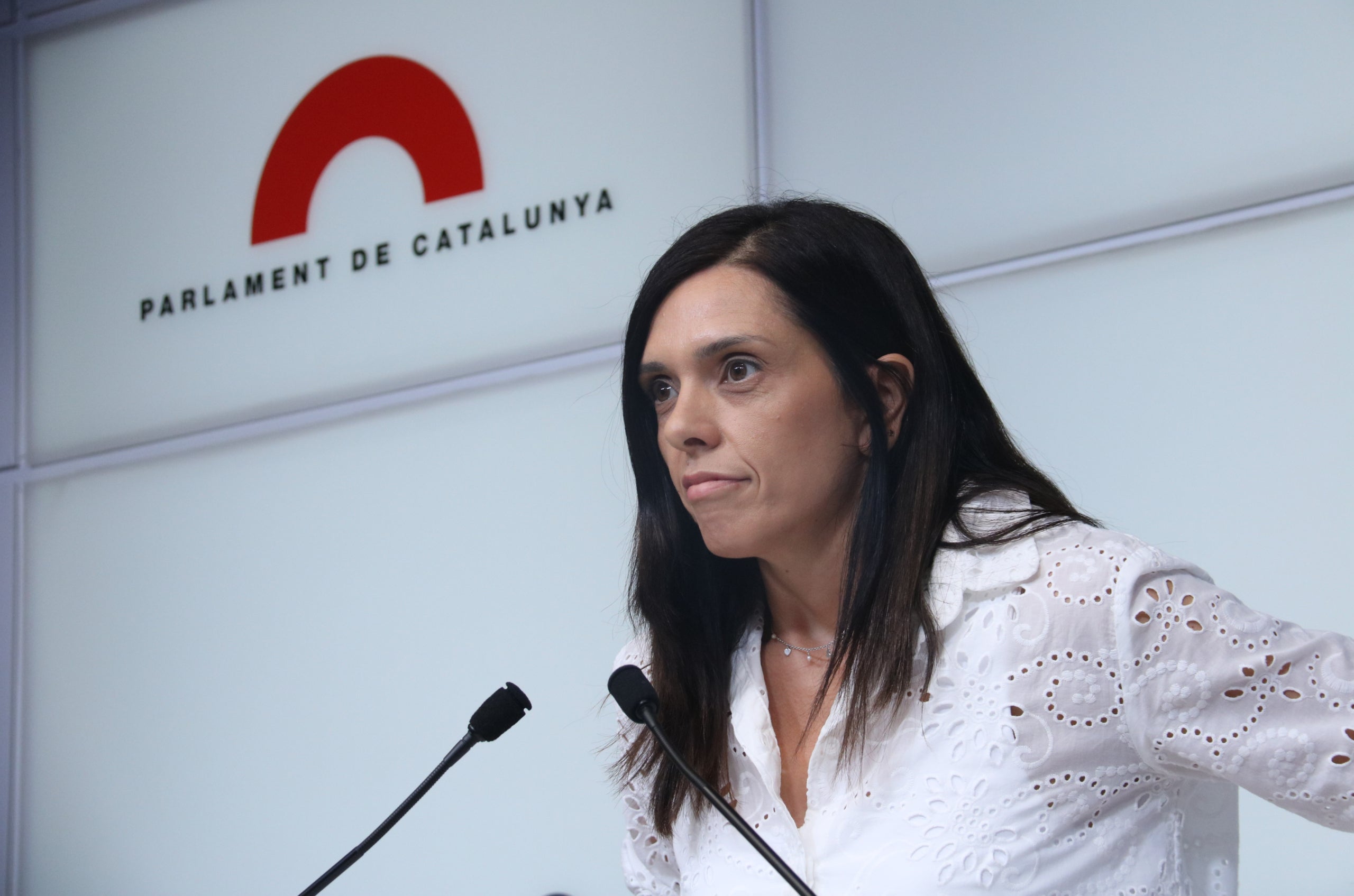 La portaveu del PSC al Parlament, Elena Díaz | Gerard Artigas (ACN)