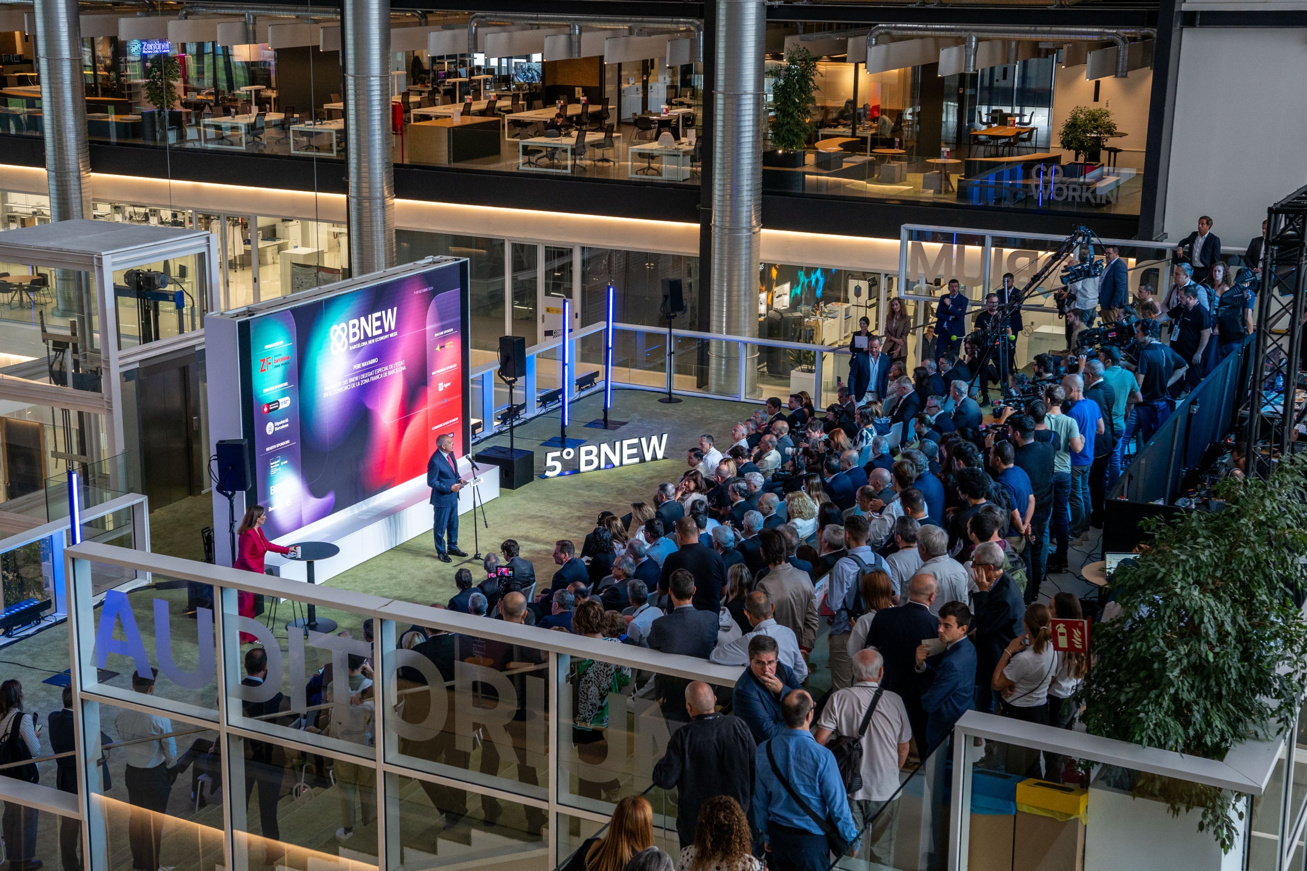 Imatge de la inauguració del BNEW en la seva edició del 2024 / CZFB