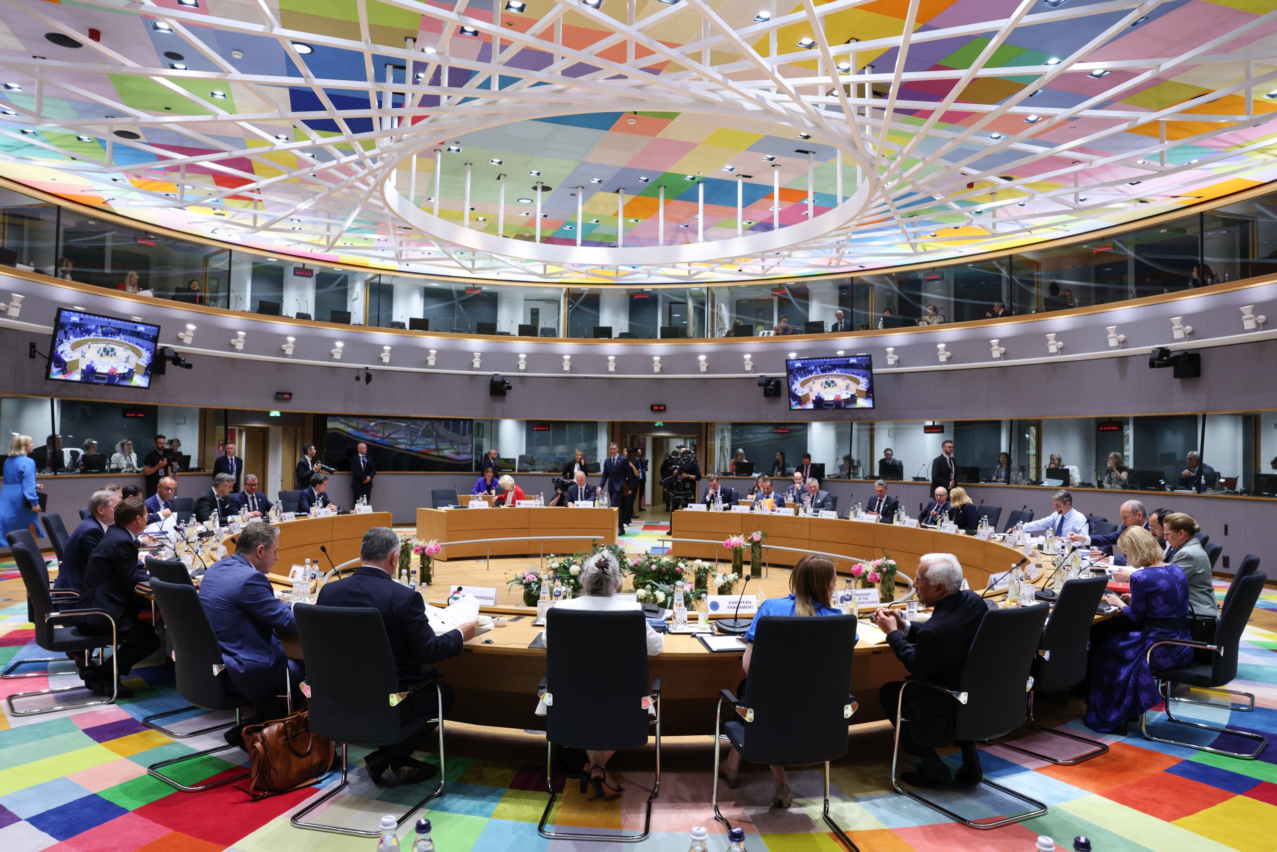 Reunió dels líders europeus a Brussel·les / Unió Europea