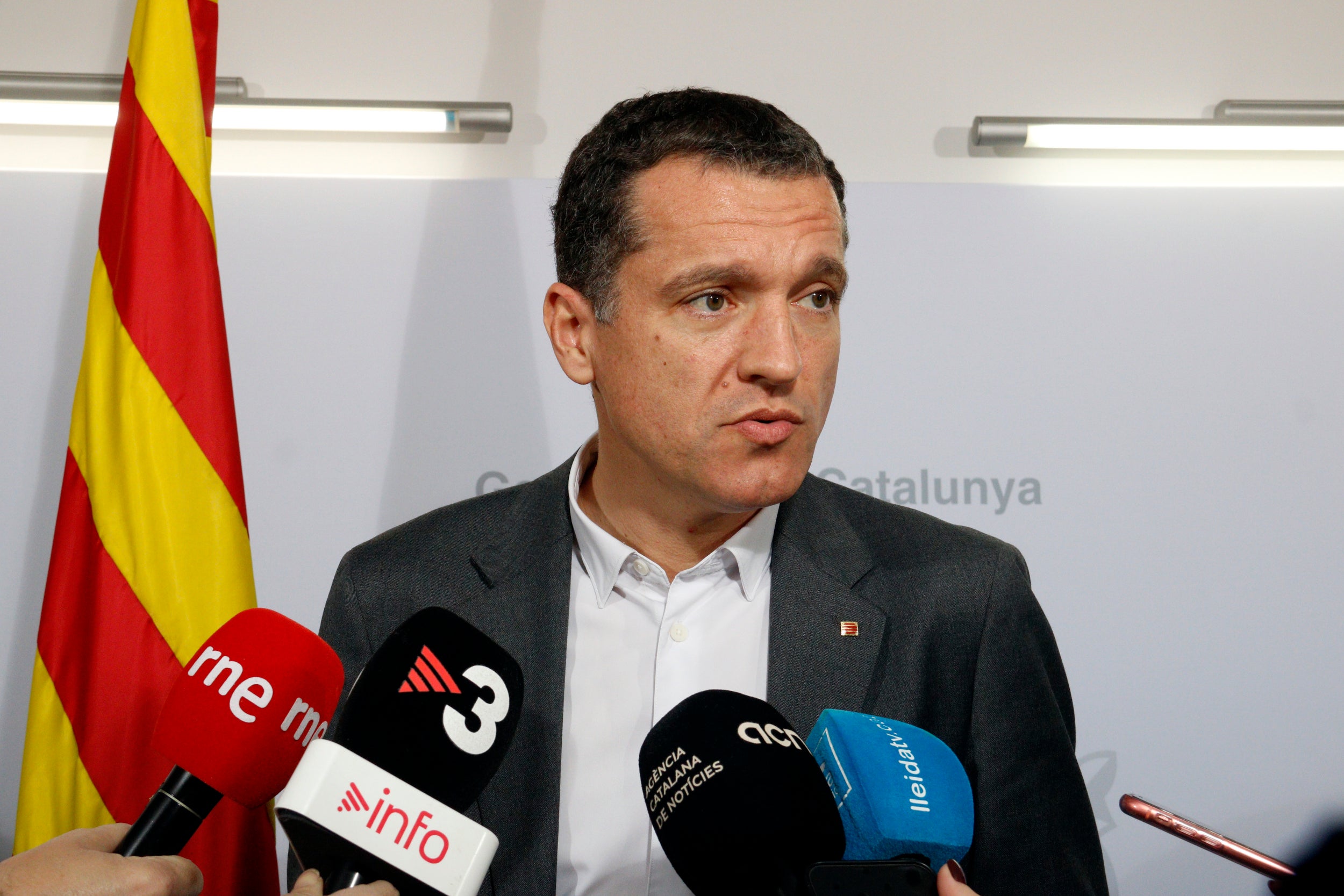 El conseller d'Agricultura de la Generalitat, Òscar Ordeig / ACN