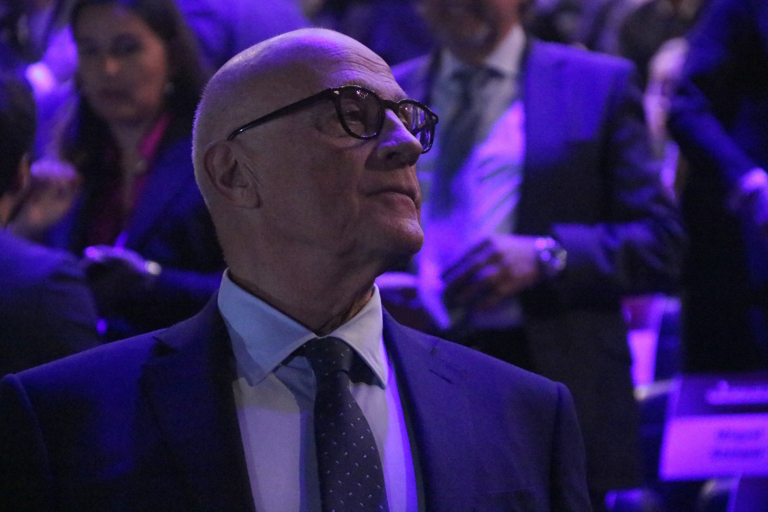 El presidente del Banc Sabadell, Josep Oliu, en la gala de los premios de Foment del Treball / ACN