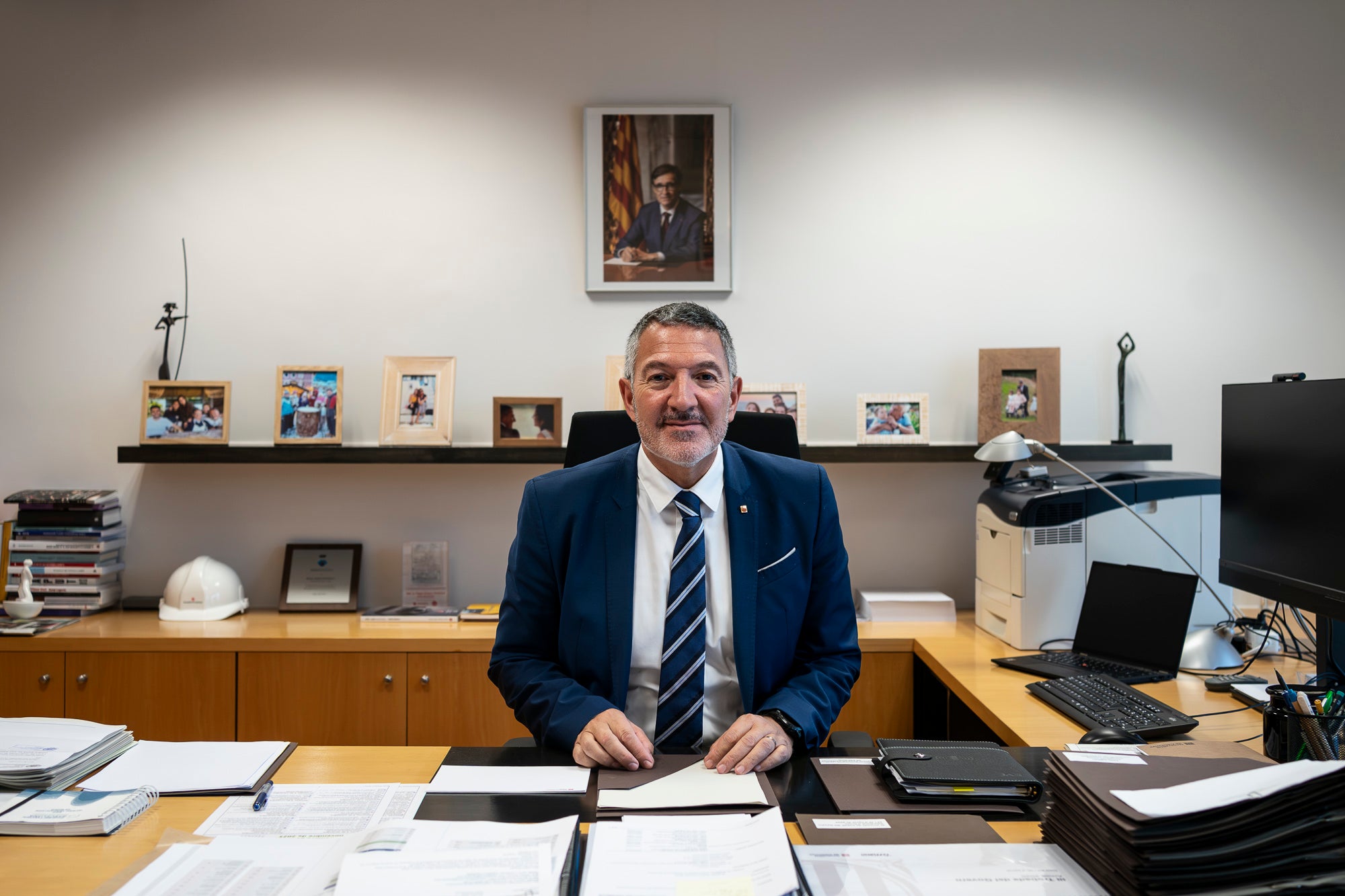 Miquel Sàmper, conseller d'Empresa i Treball. Barcelona 03.11.2025 | Mireia Comas