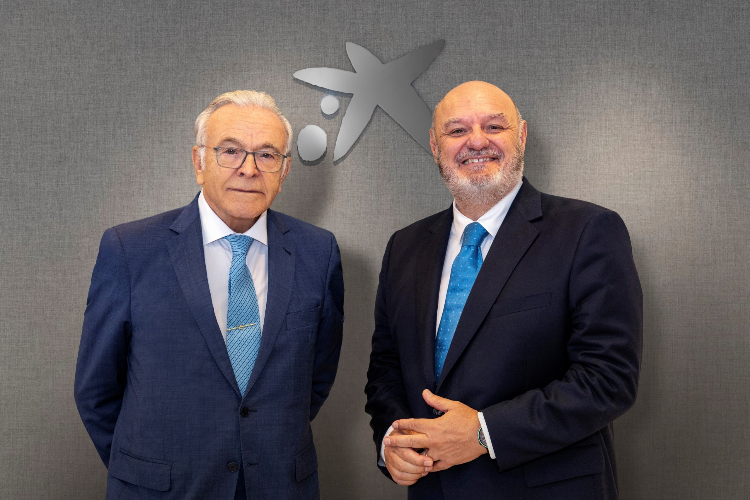 El presidente de la Fundación La Caixa y de CriteriaCaixa, Isidre Fainé, y el director general de CriteriaCaixa, José María Méndez / CriteriaCaixa