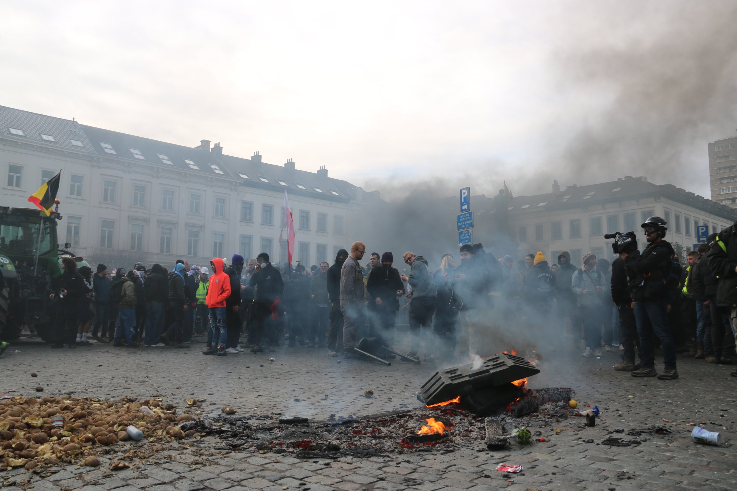 Protestas campesinas en Bruselas / ACN