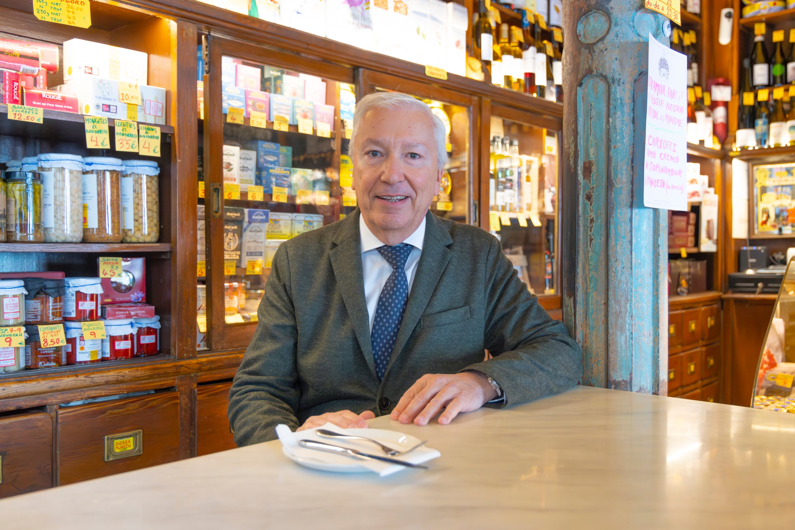 El presidente de MútuaTerrassa, Antoni Abad / Anna Munujos