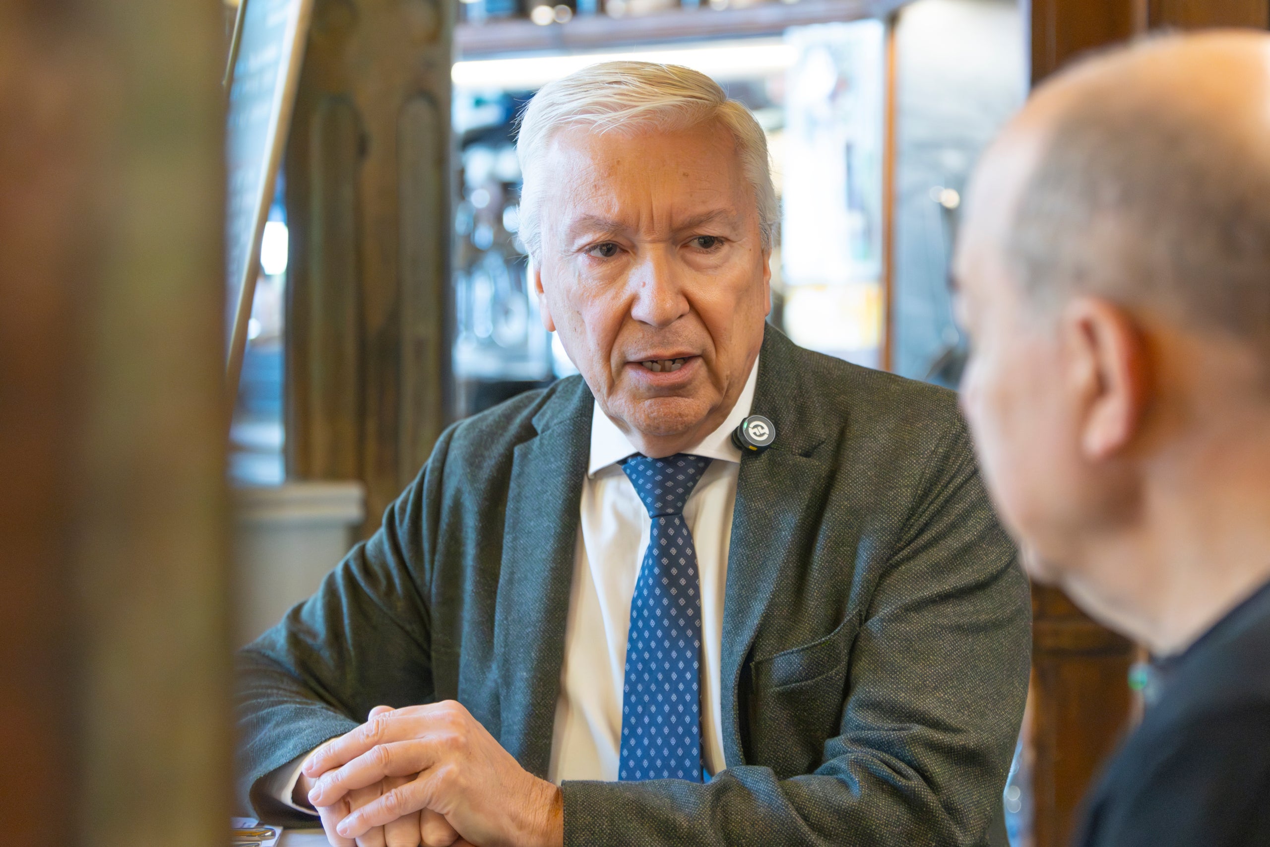 El presidente de MútuaTerrassa, Antoni Abad / Anna Munujos