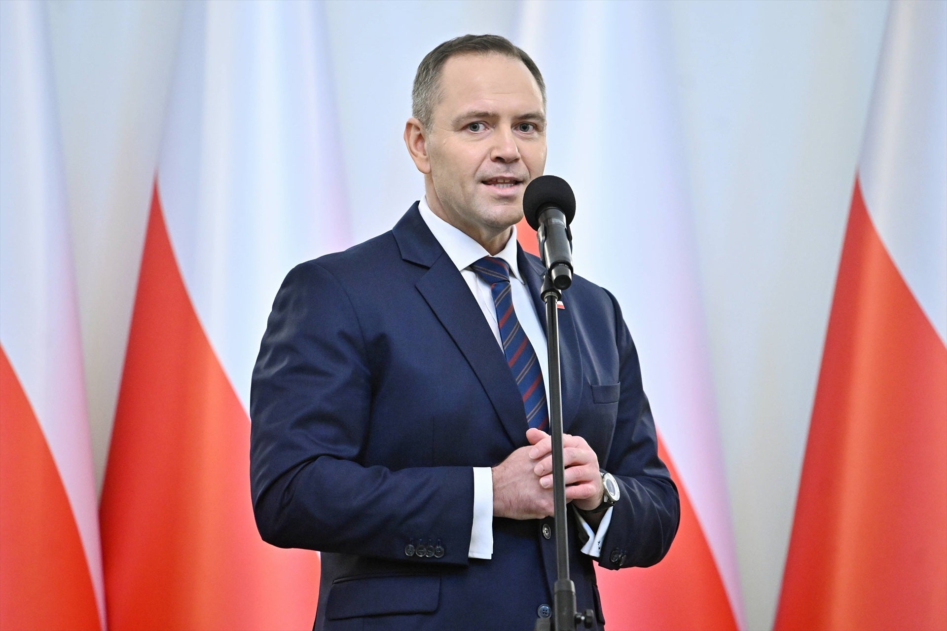 El presidente polaco, Karol Nawrocki / EP