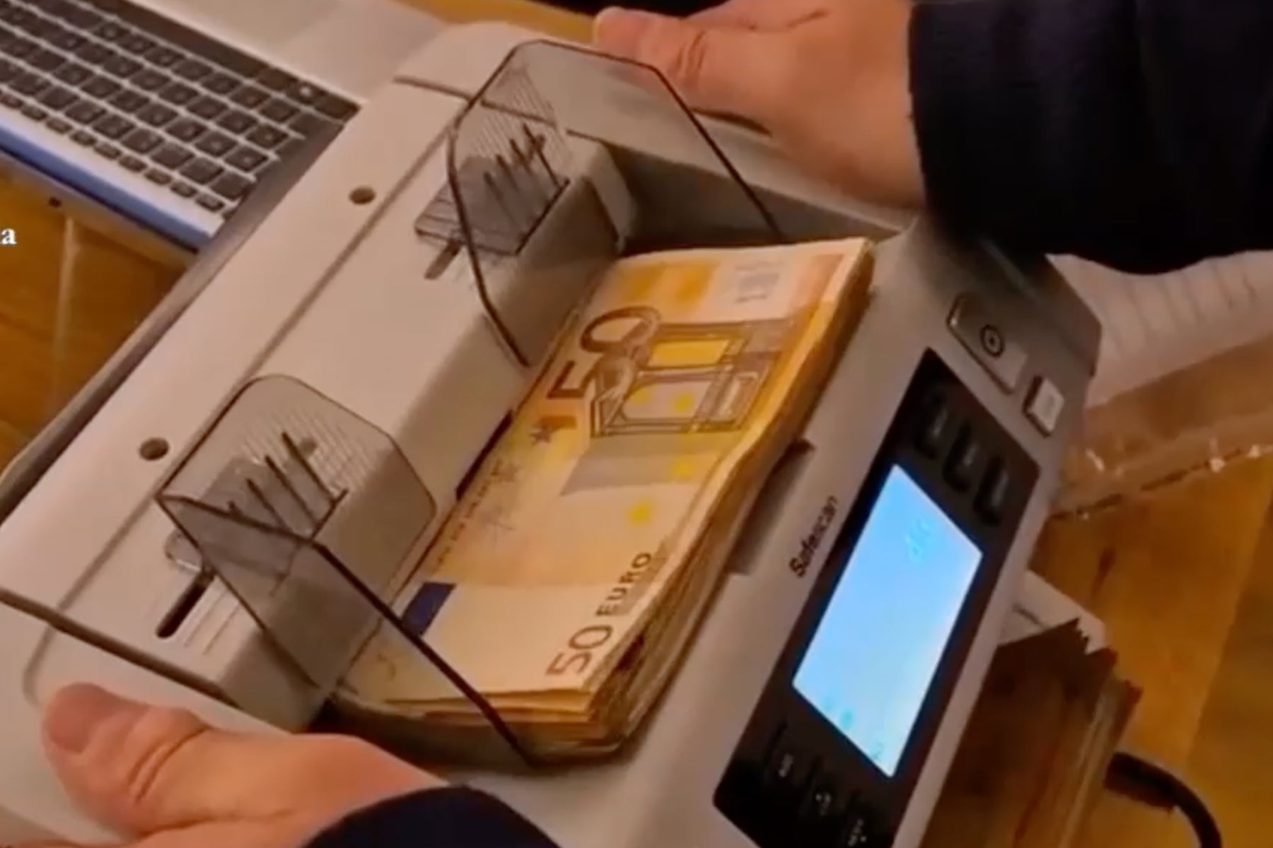 Diners en efectius requisats en l'operació / Agència Tributaria espanyola