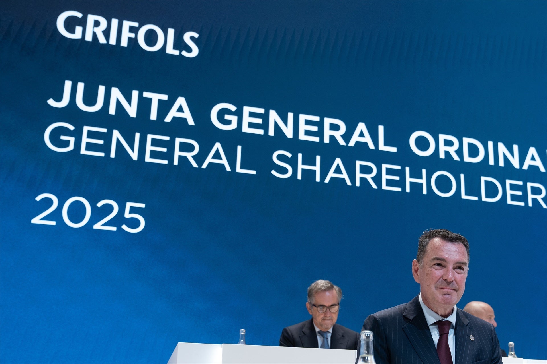 El conseller delegat de Grifols, Nacho Abia, a la Junta General d'Accionistes 2025 / EP