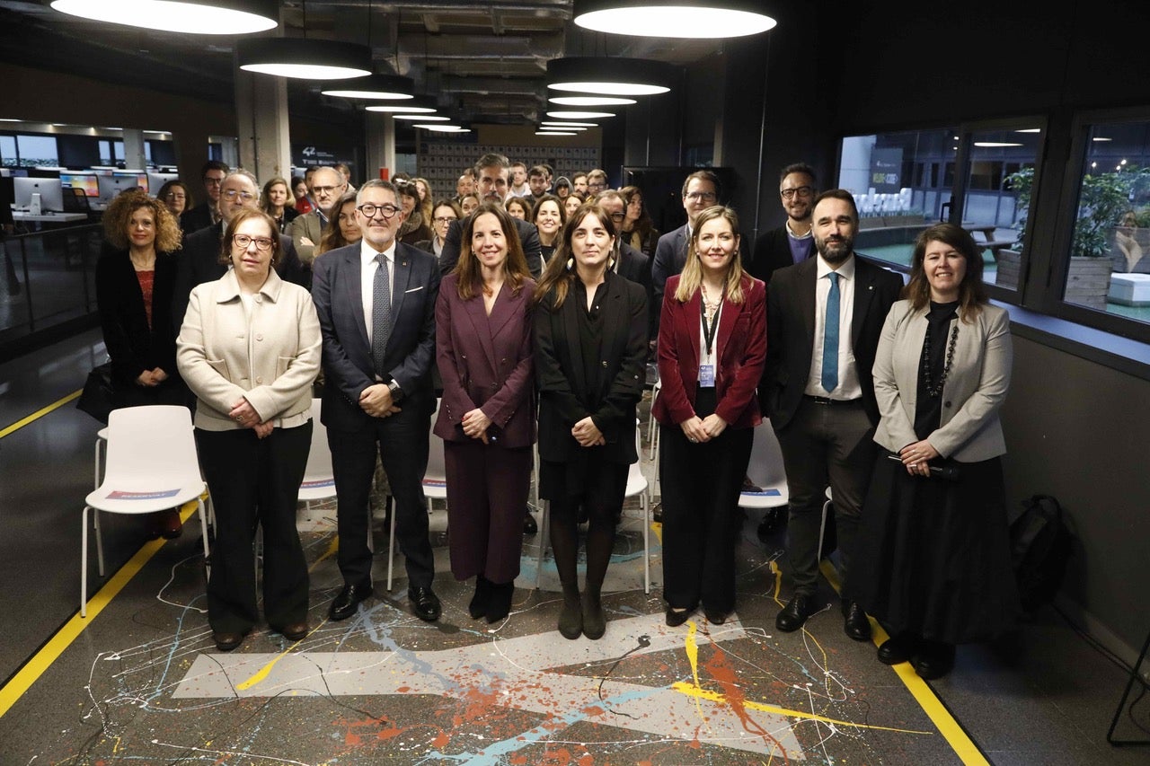 El acto de renovación del contrato del campus 42 Barcelona / Telefónica