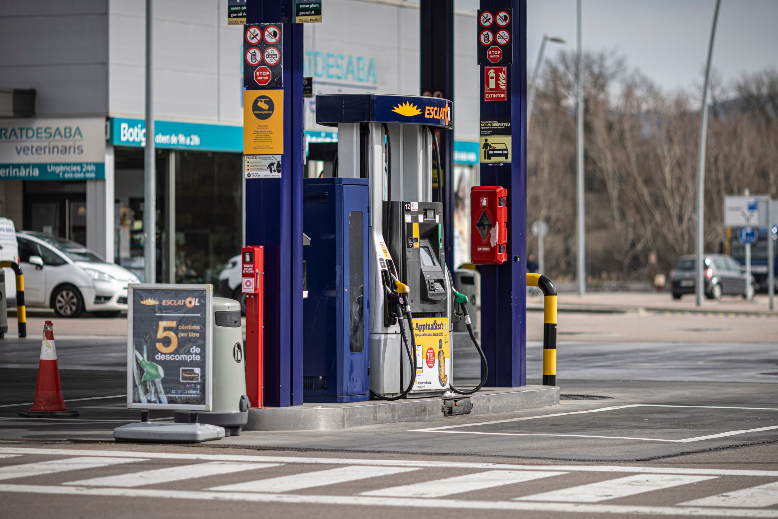 Exterior d'una gasolinera | Jordi Borràs (ACN)