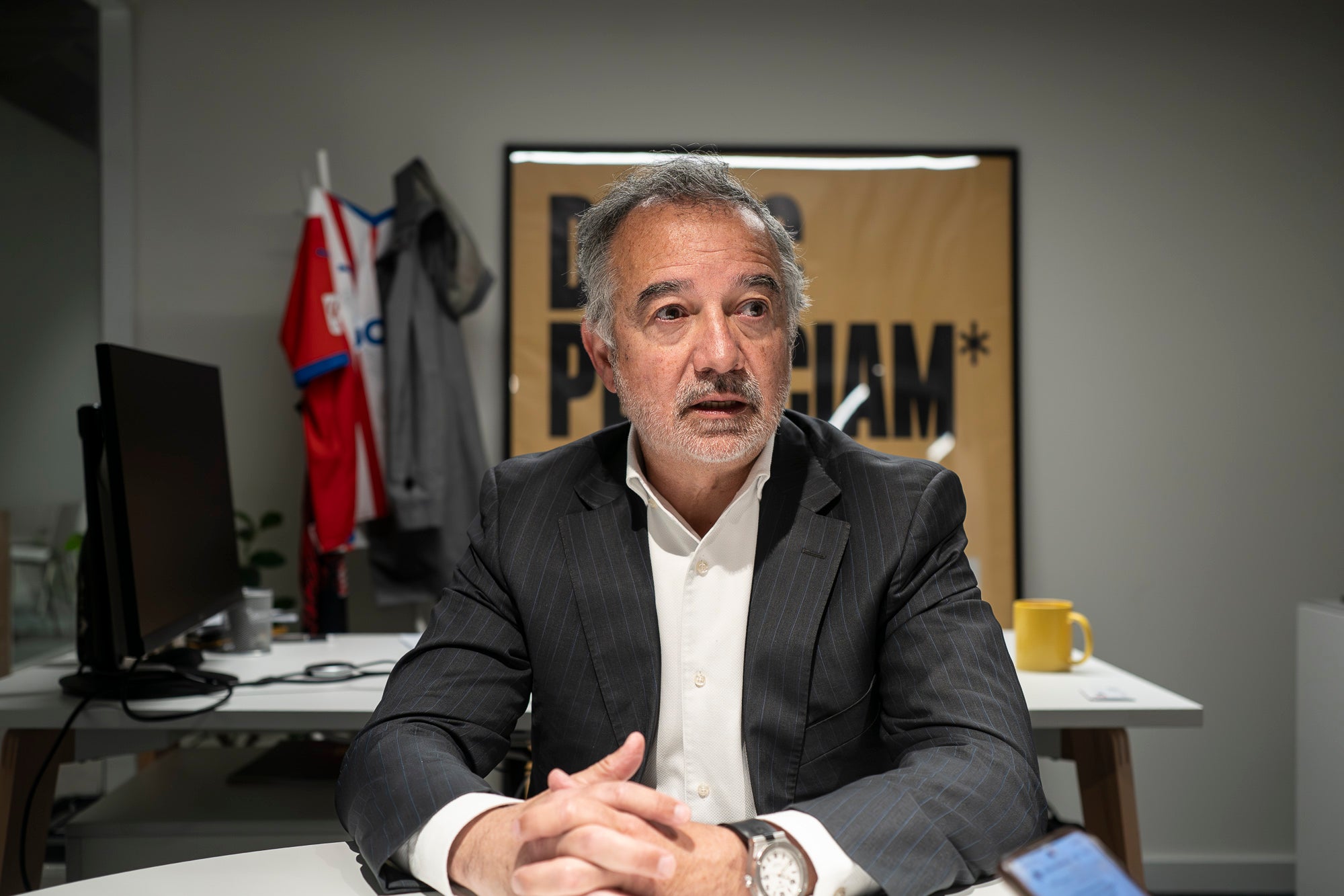 Ernest Pérez-Mas, president de Parlem. Barcelona 09.04.2026 | Mireia Comas