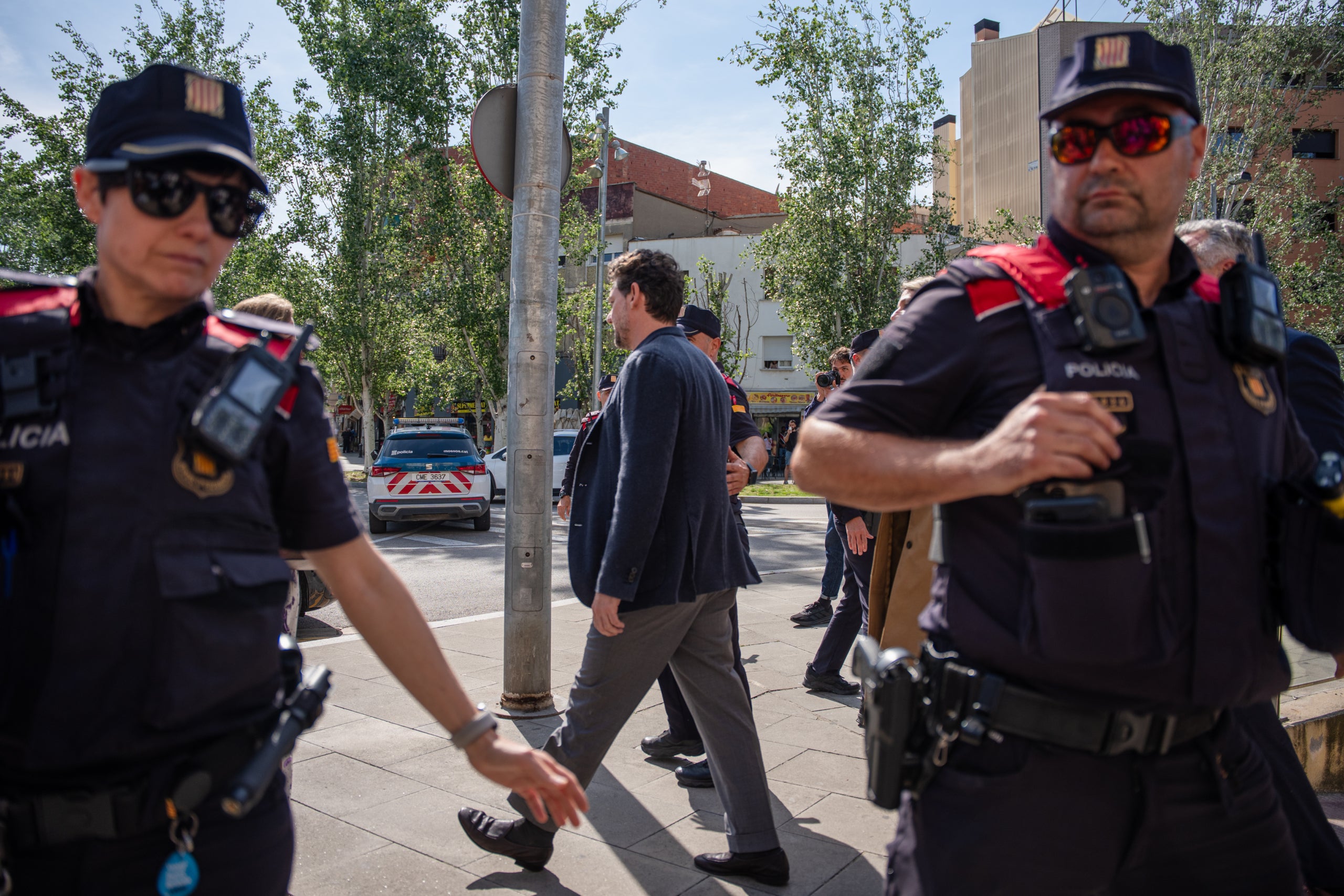 Jonathan Andic surt en llibertat dels jutjats de Martorell | Marc Font (ACN)