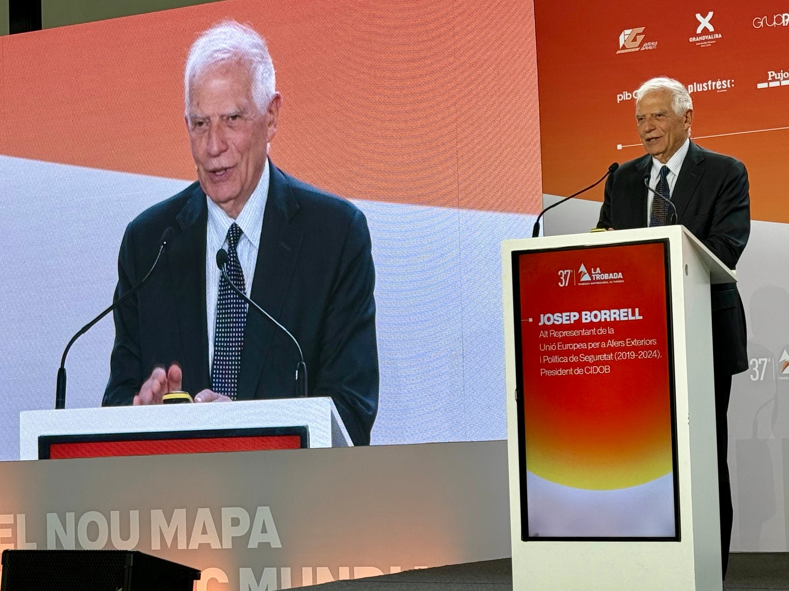 Josep Borrell en el Encuentro Empresarial en el Pirineo / ACN