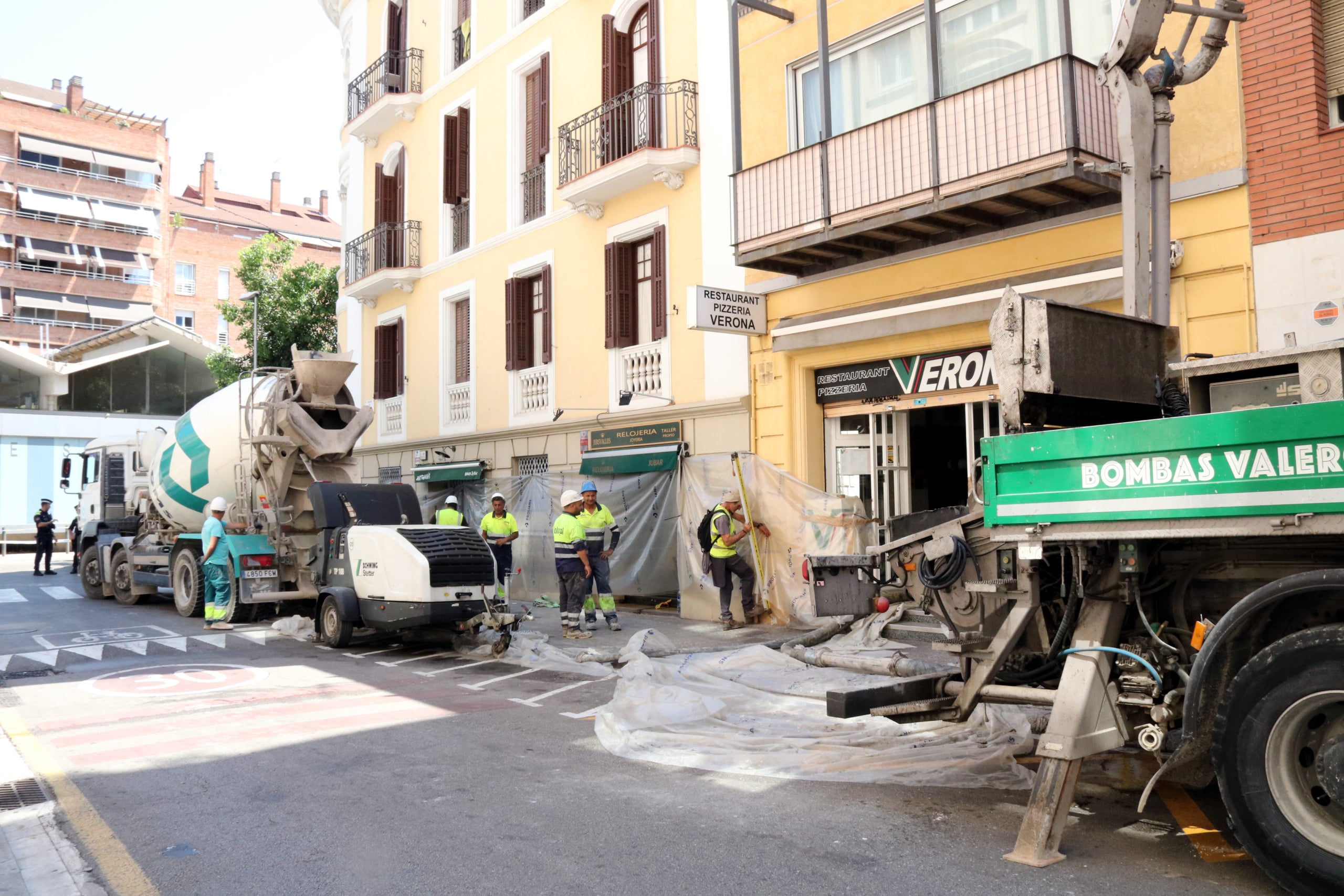 L'esvoranc del Putxet provocat per les obres de l'L9 ACN