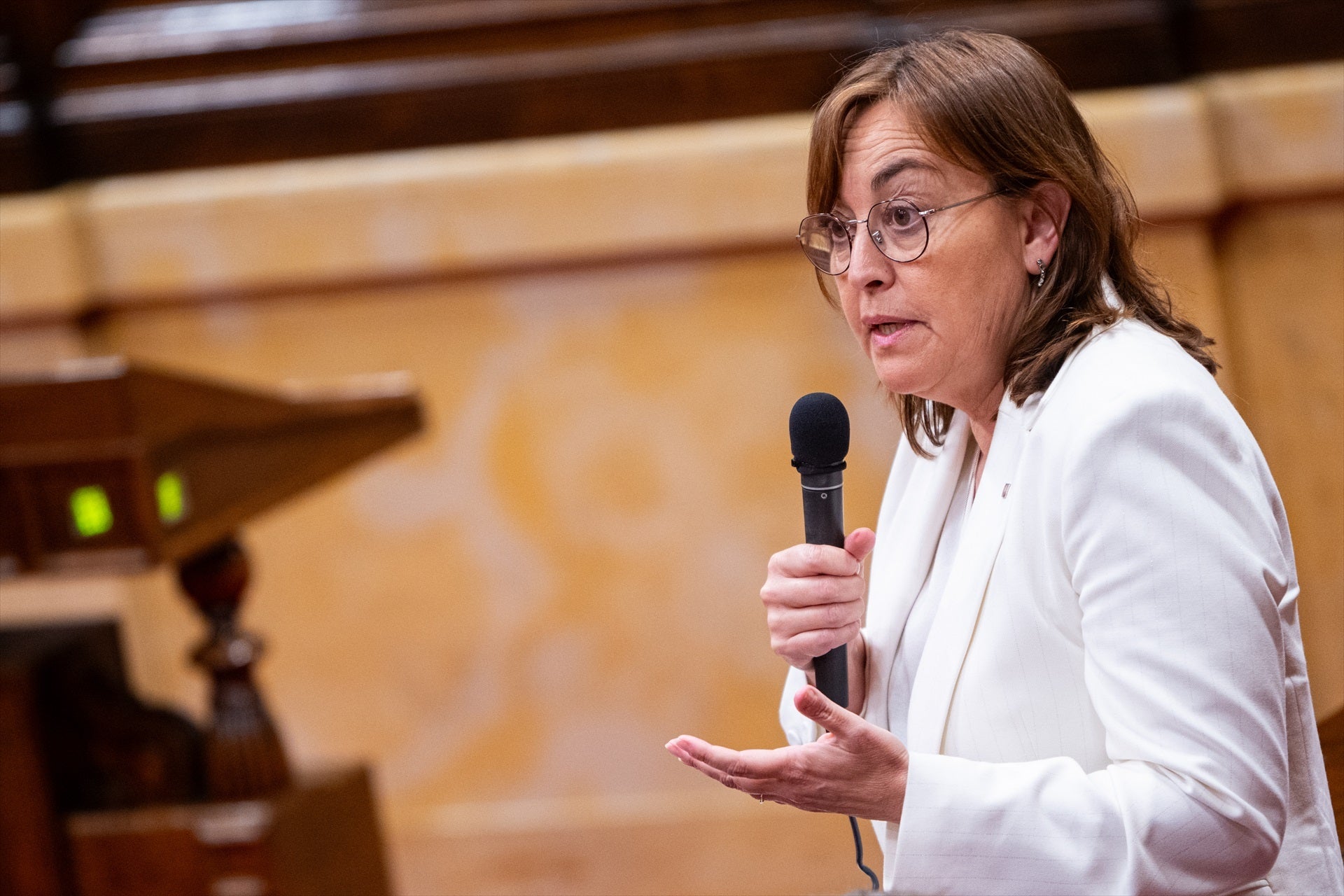 La consellera de Territori, Habitatge i Transició Ecològica, Sílvia Paneque, n'ha fet balanç en una resposta parlamentària | Lorena Sopêna / Europa Press