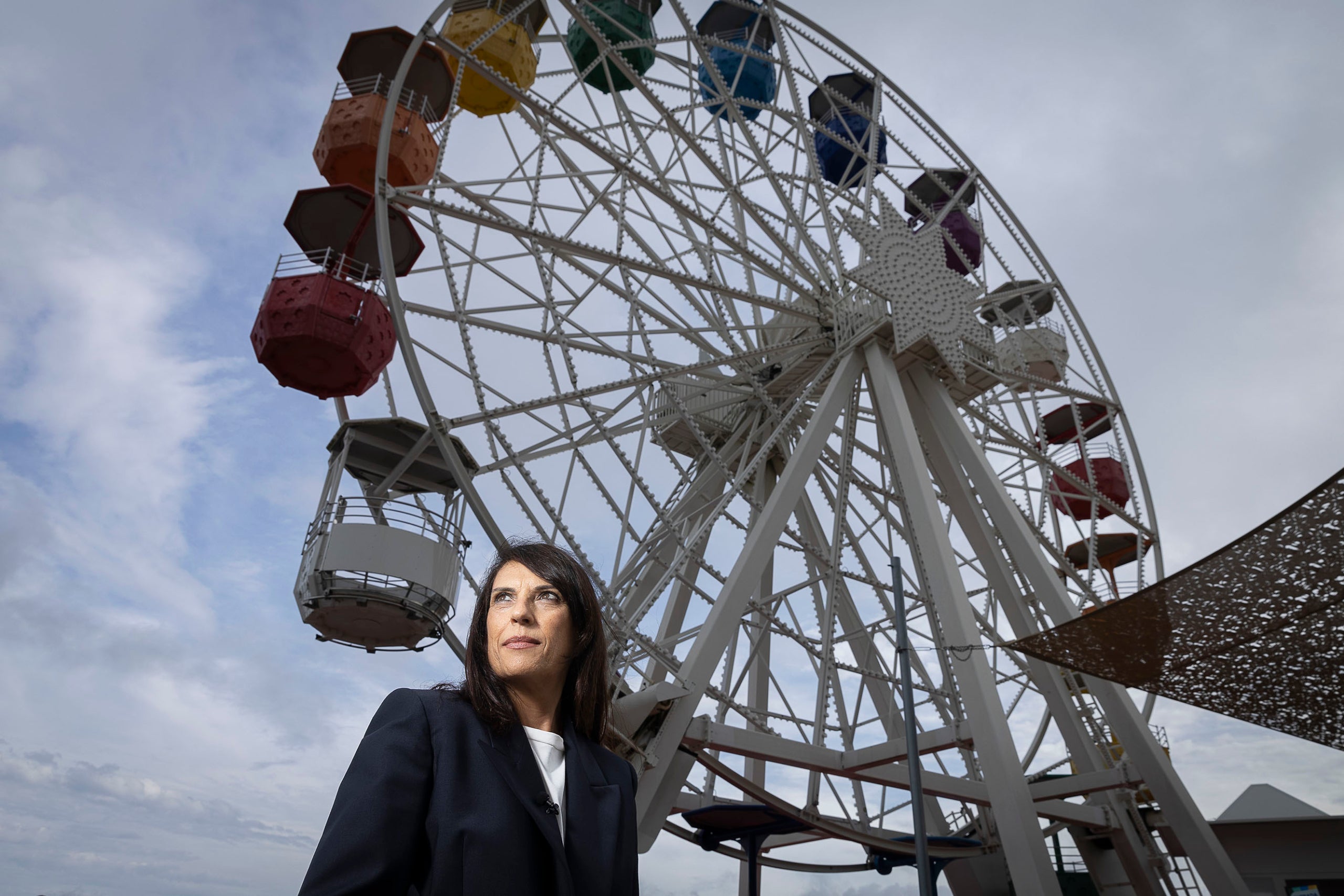 Rosa Ortiz, directora del Parque de atracciones del Tibidabo.
foto: Jordi Play