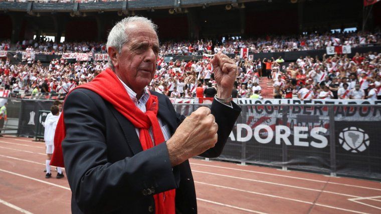 Rodolfo D'Onofrio, president del River Plate.